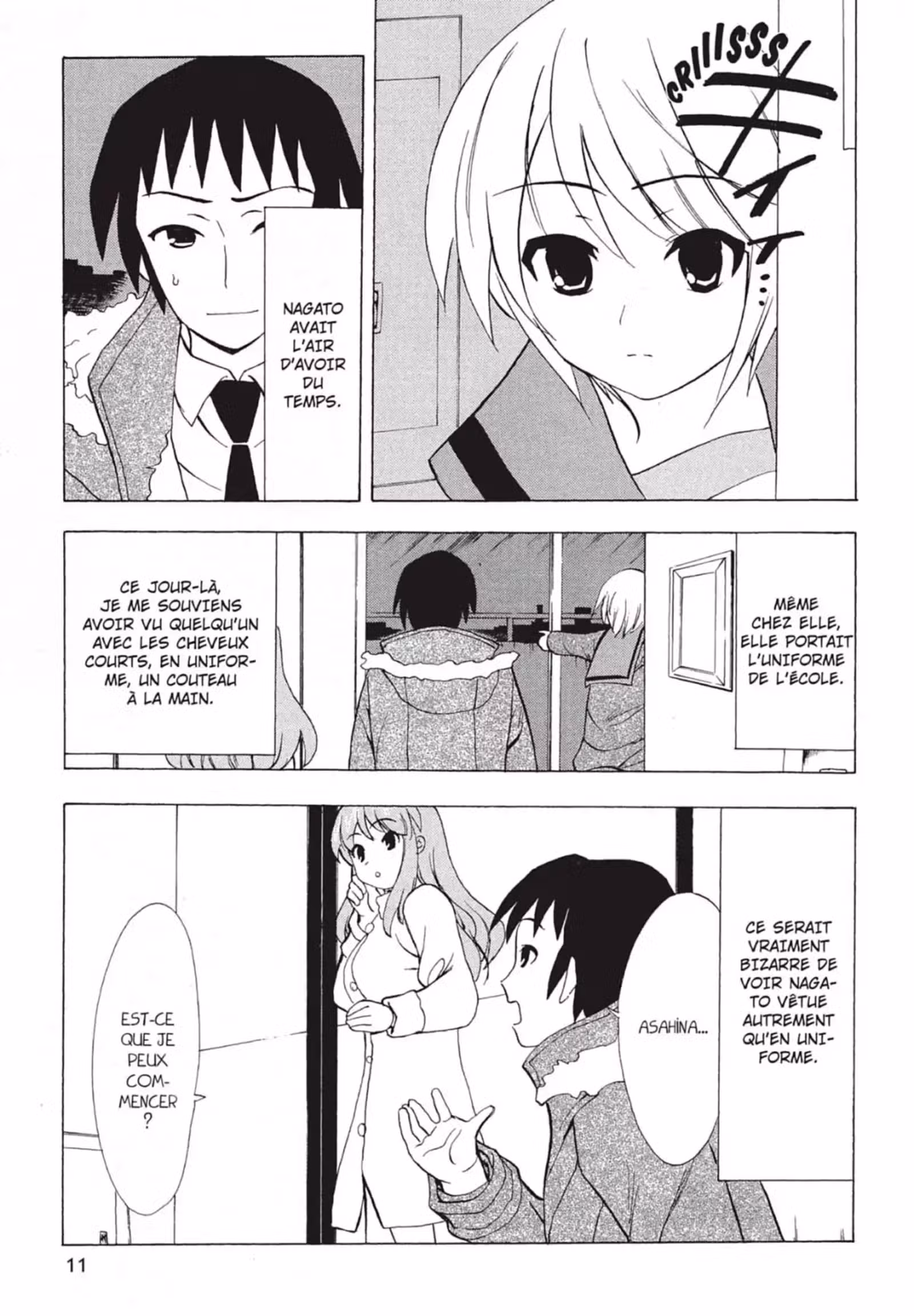 La Mélancolie de Haruhi – Brigade S.O.S Volume 12 page 13