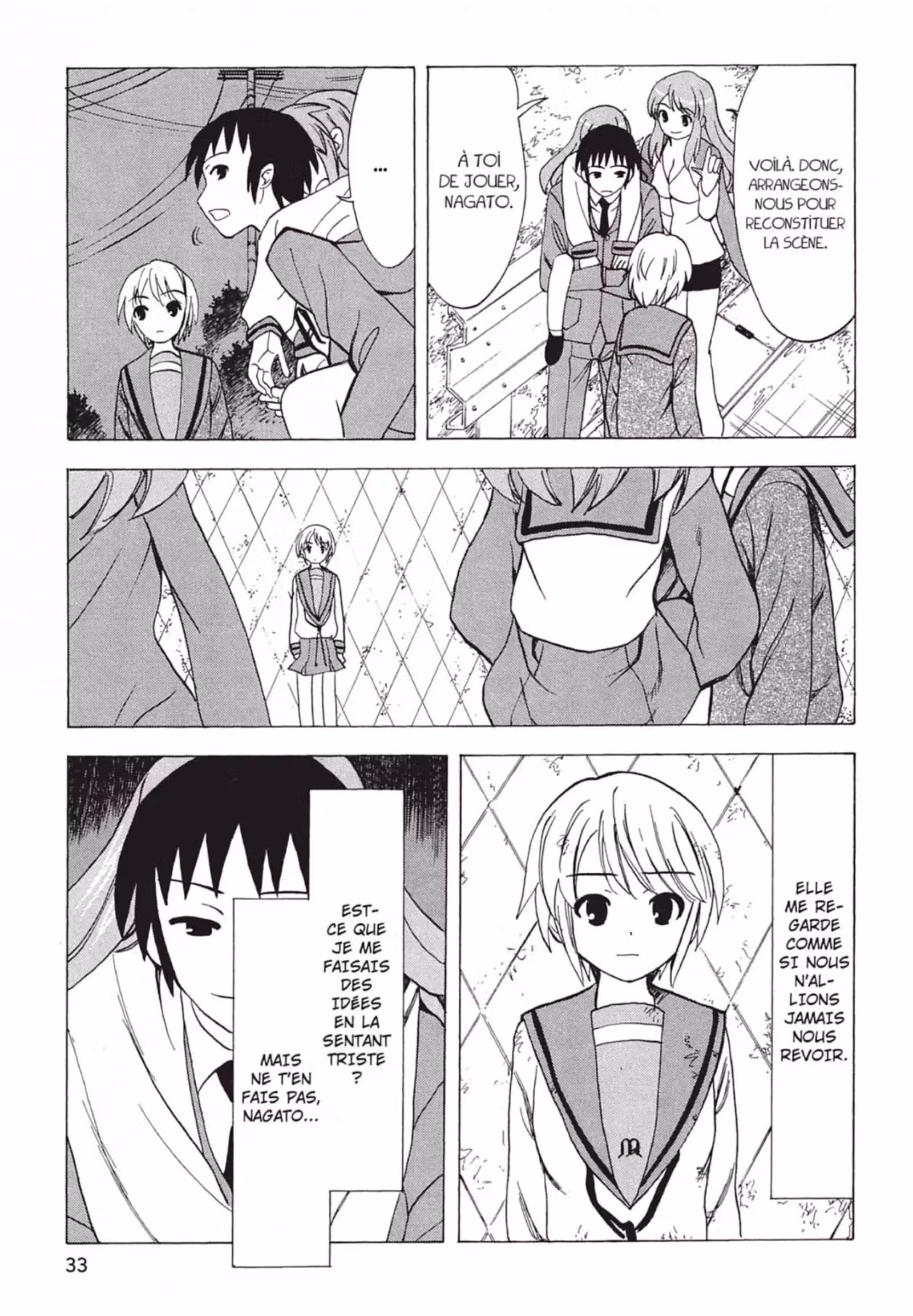 La Mélancolie de Haruhi – Brigade S.O.S Volume 12 page 35