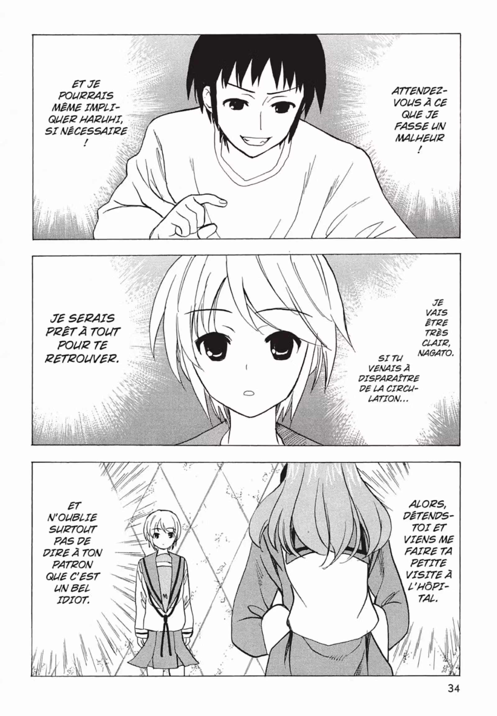 La Mélancolie de Haruhi – Brigade S.O.S Volume 12 page 36