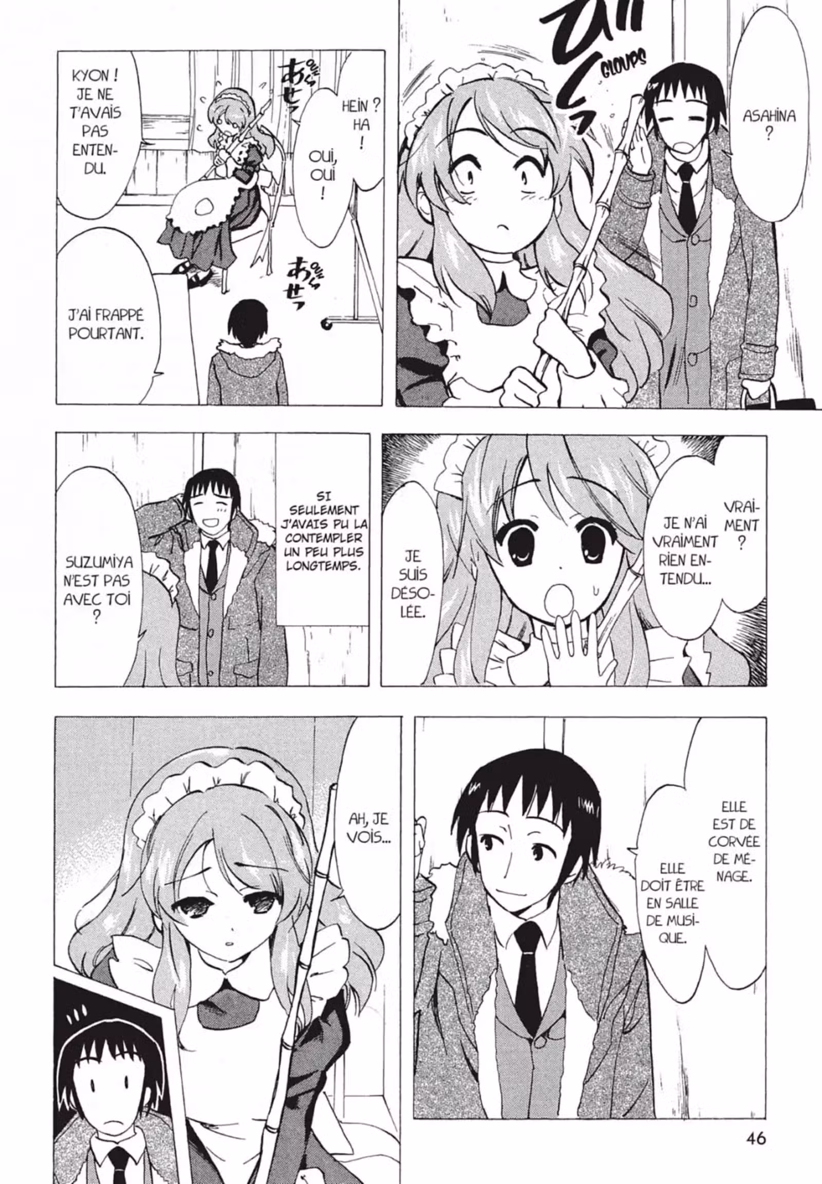 La Mélancolie de Haruhi – Brigade S.O.S Volume 12 page 48