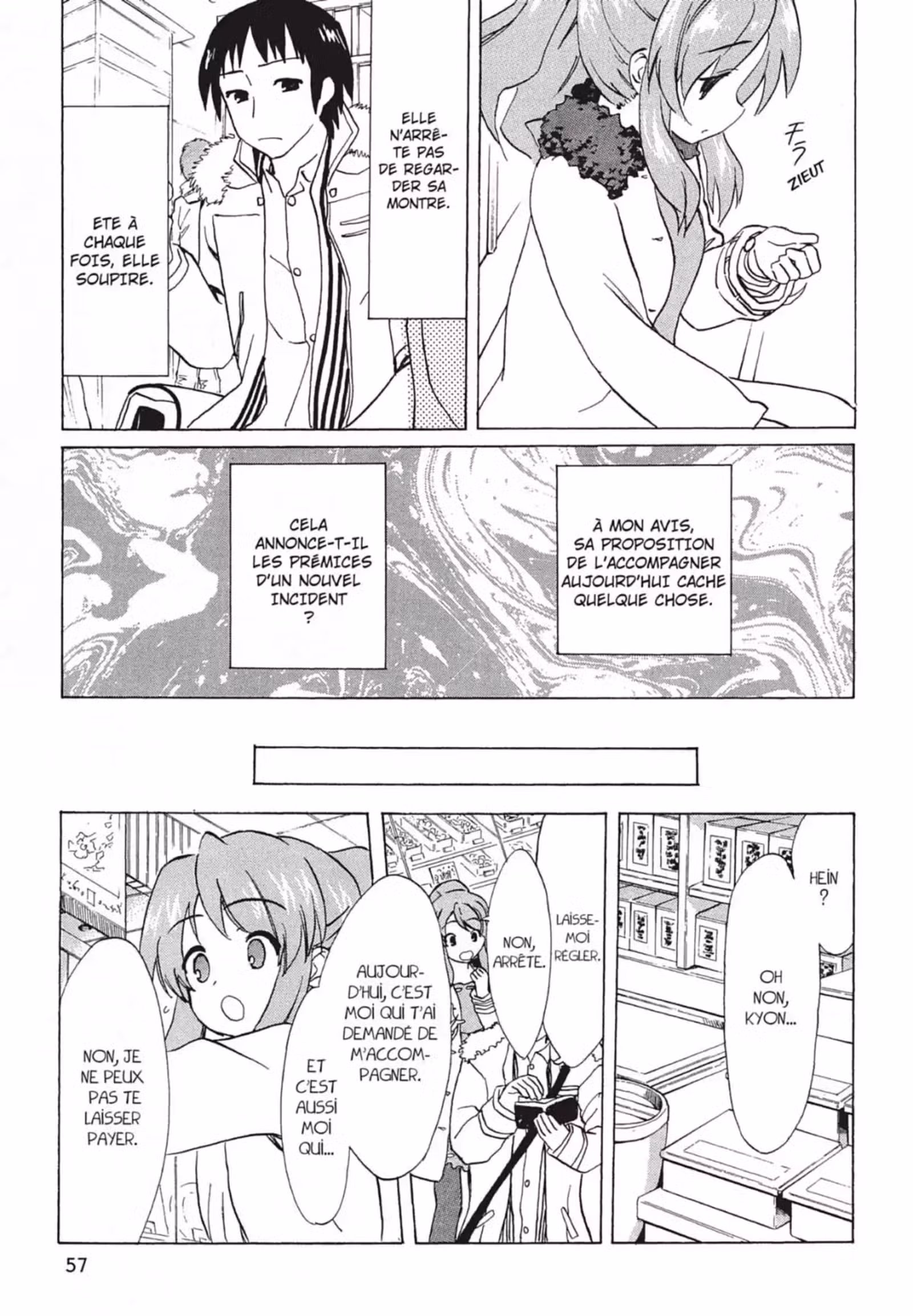 La Mélancolie de Haruhi – Brigade S.O.S Volume 12 page 59