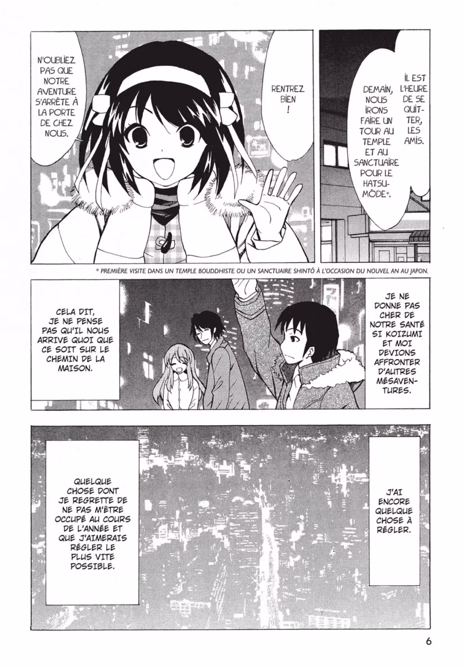 La Mélancolie de Haruhi – Brigade S.O.S Volume 12 page 8