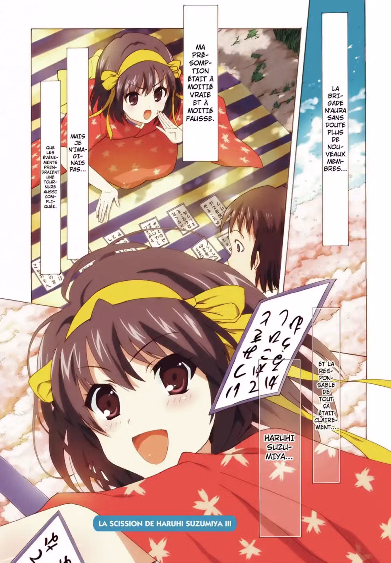 La Mélancolie de Haruhi – Brigade S.O.S Volume 17 page 3