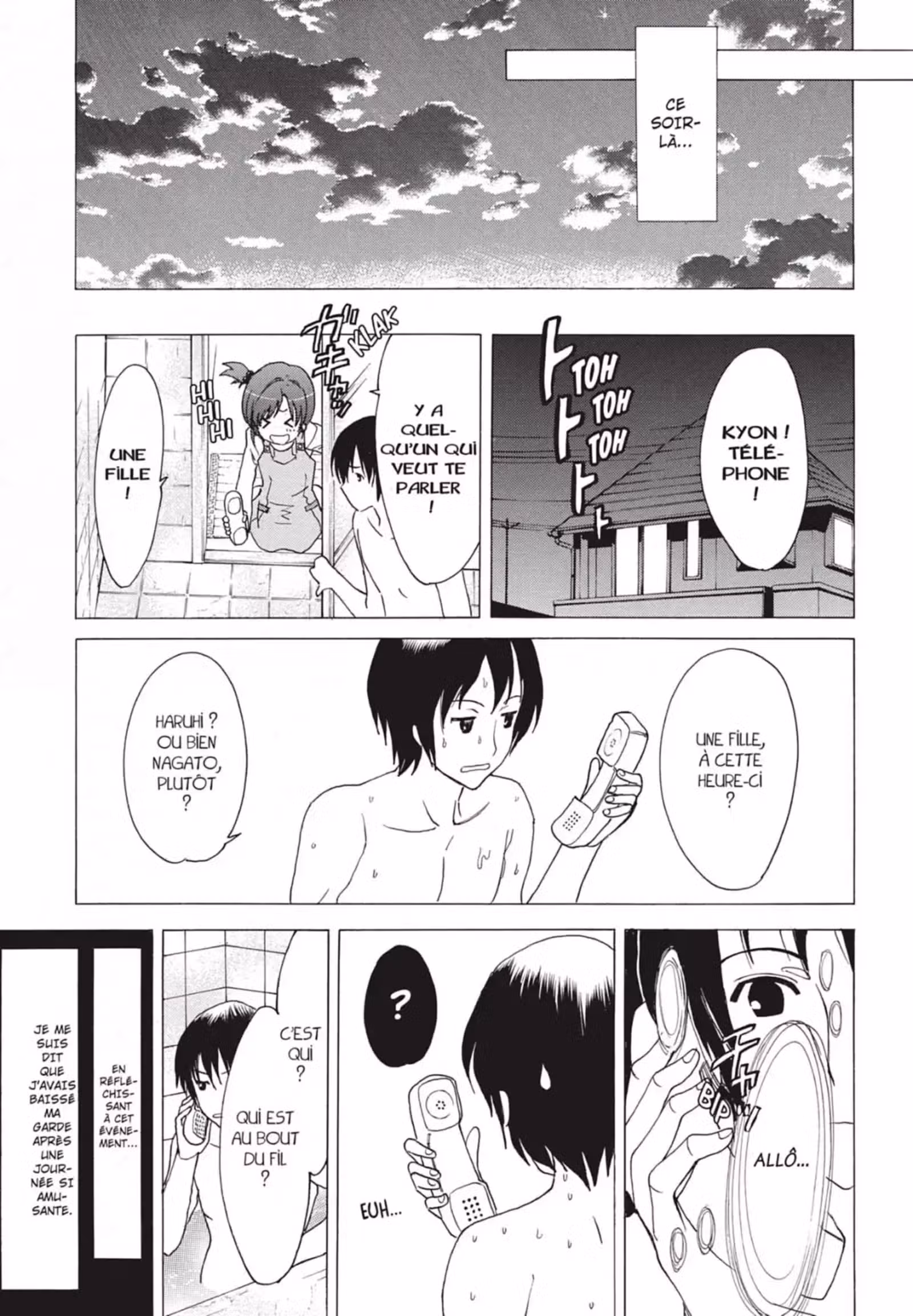 La Mélancolie de Haruhi – Brigade S.O.S Volume 17 page 37