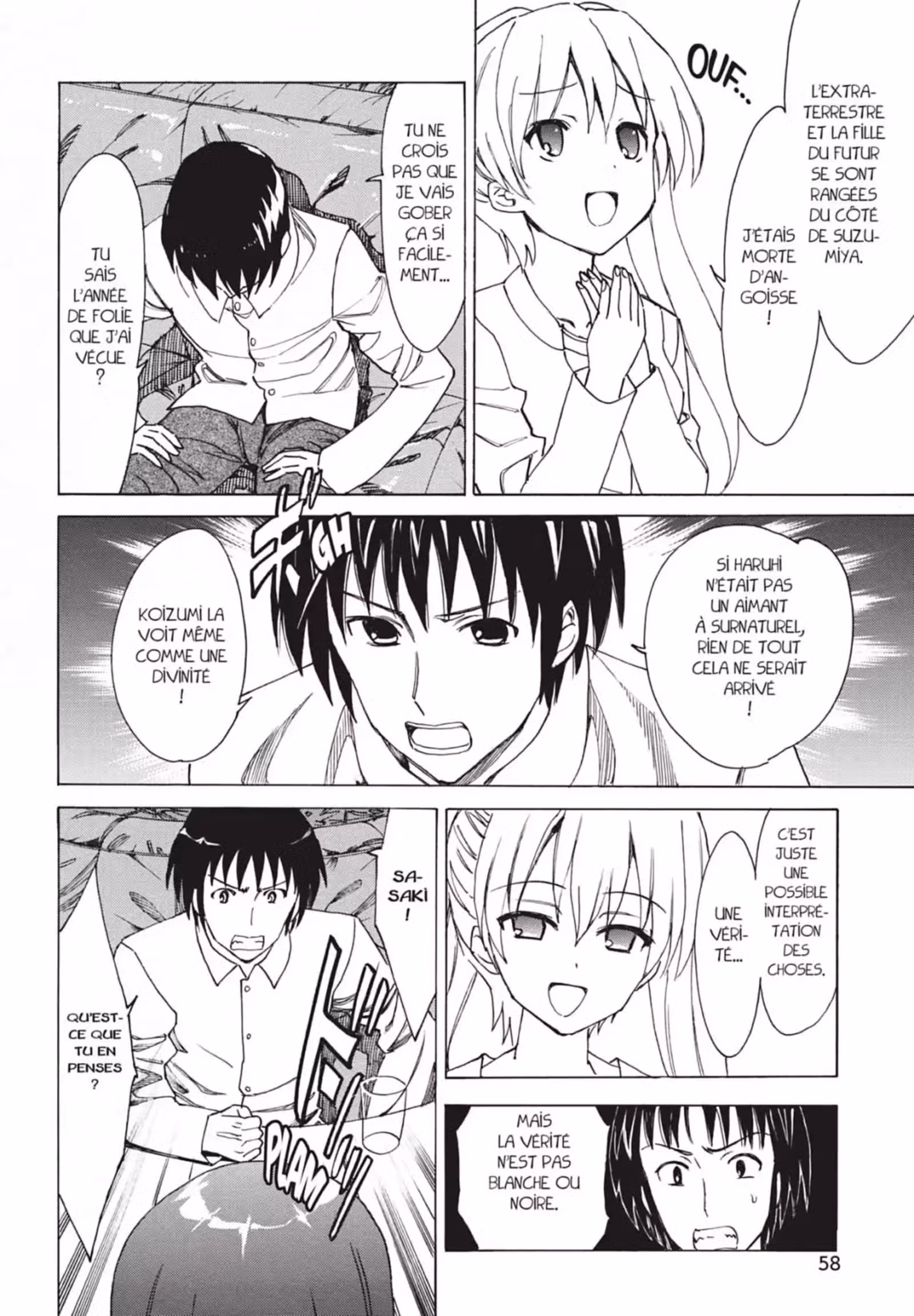 La Mélancolie de Haruhi – Brigade S.O.S Volume 17 page 60