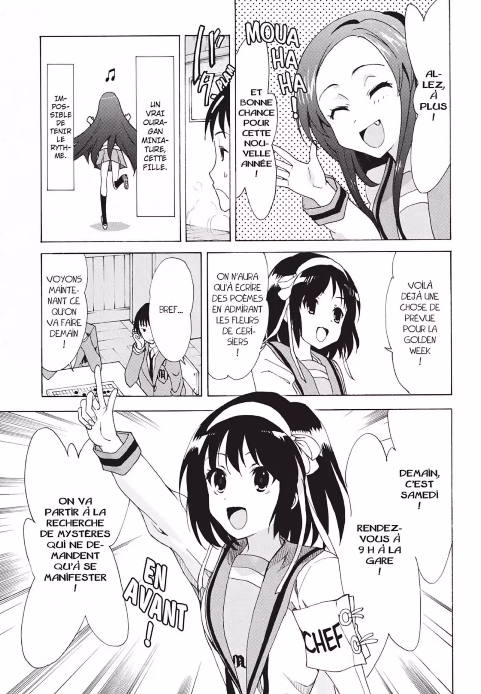 La Mélancolie de Haruhi – Brigade S.O.S Volume 17 page 9
