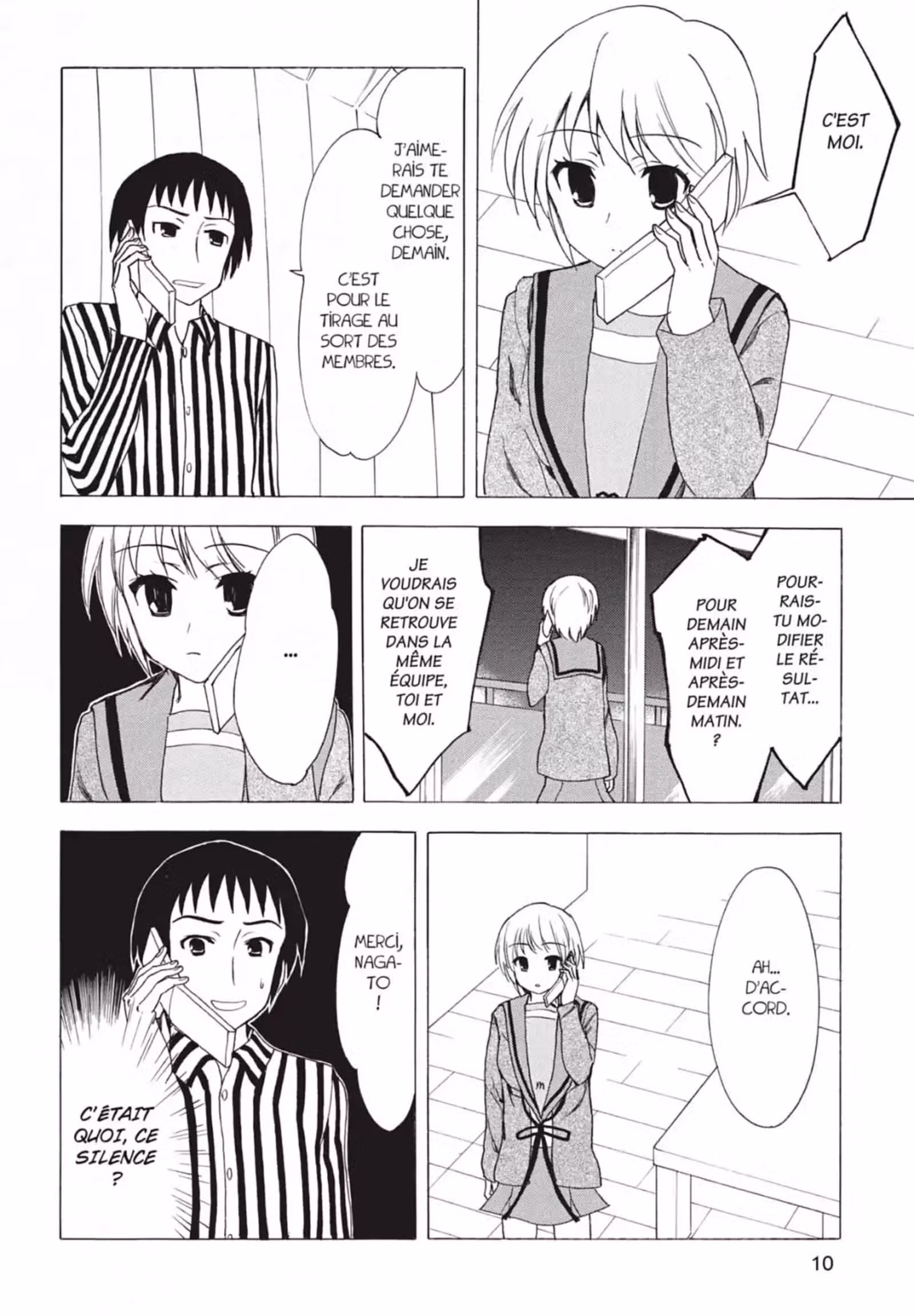 La Mélancolie de Haruhi – Brigade S.O.S Volume 15 page 12