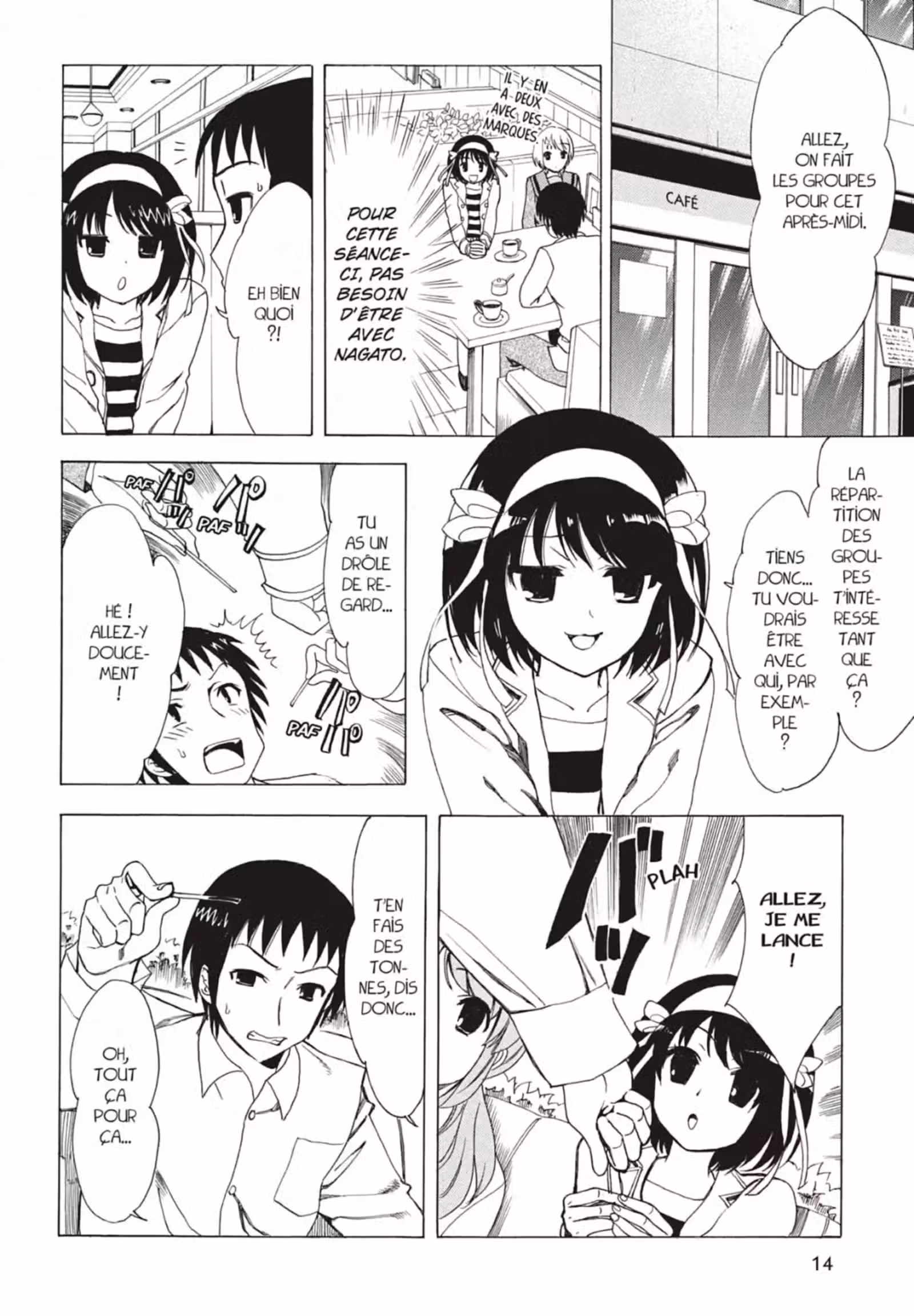 La Mélancolie de Haruhi – Brigade S.O.S Volume 15 page 16