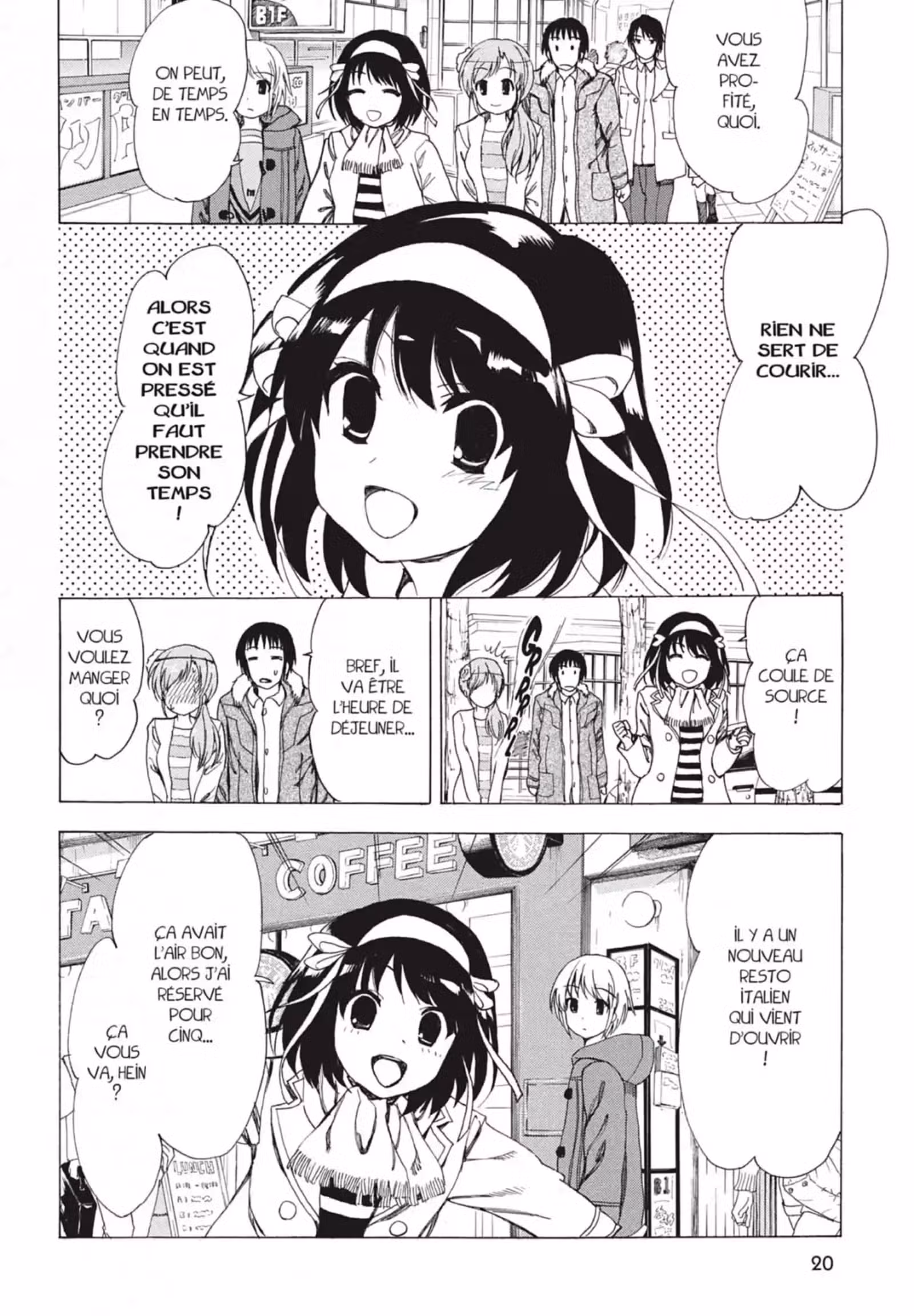 La Mélancolie de Haruhi – Brigade S.O.S Volume 15 page 22