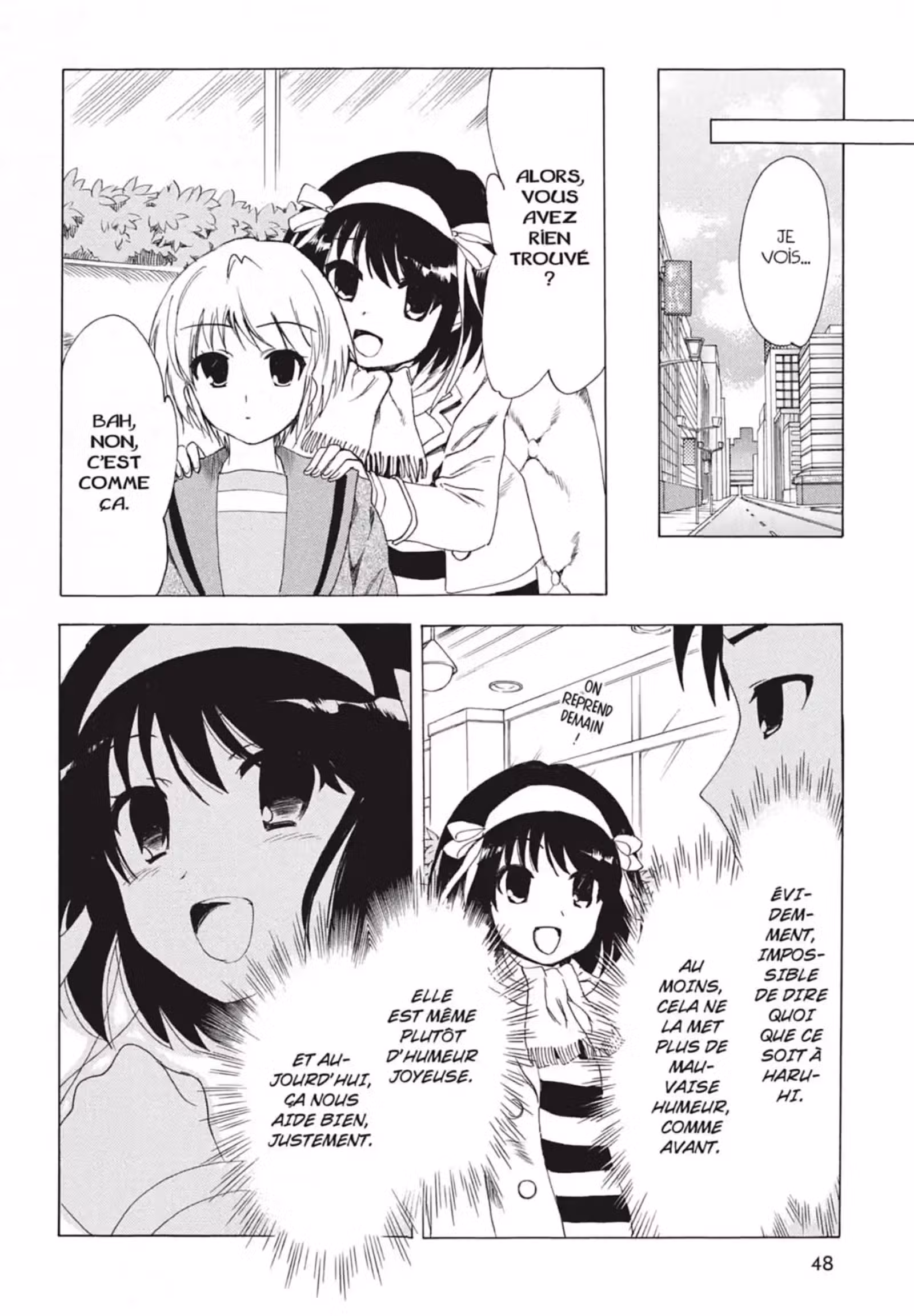 La Mélancolie de Haruhi – Brigade S.O.S Volume 15 page 50