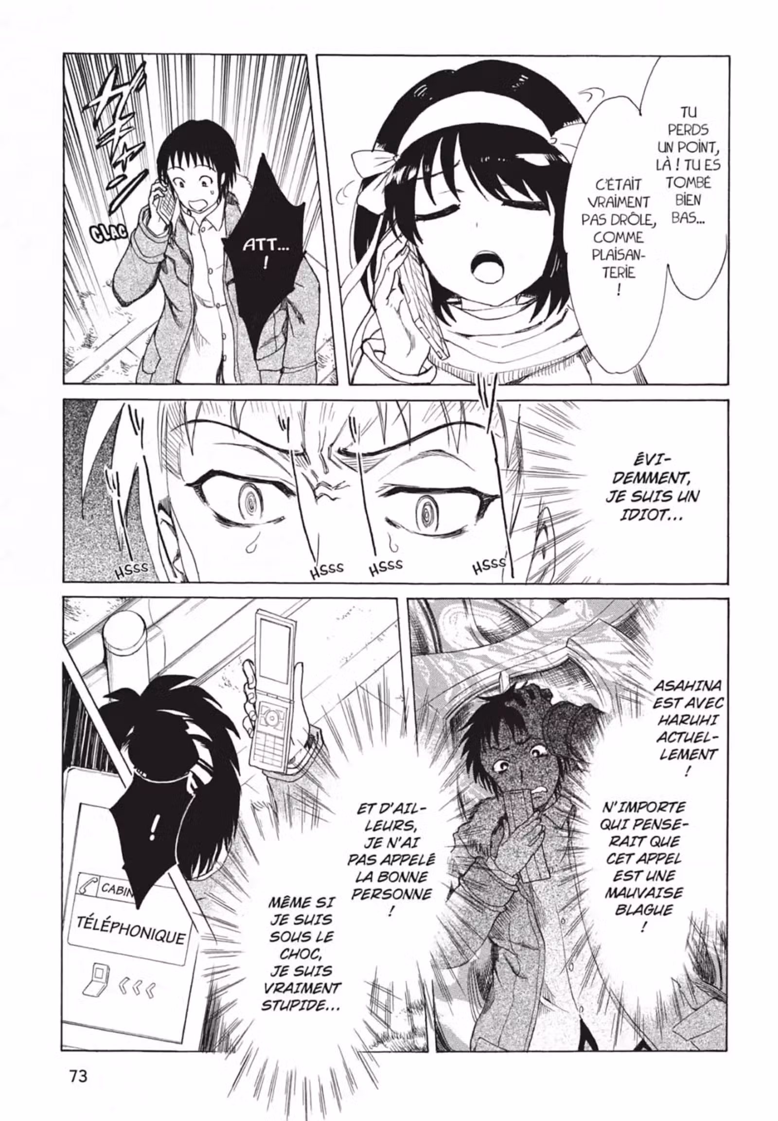La Mélancolie de Haruhi – Brigade S.O.S Volume 15 page 75