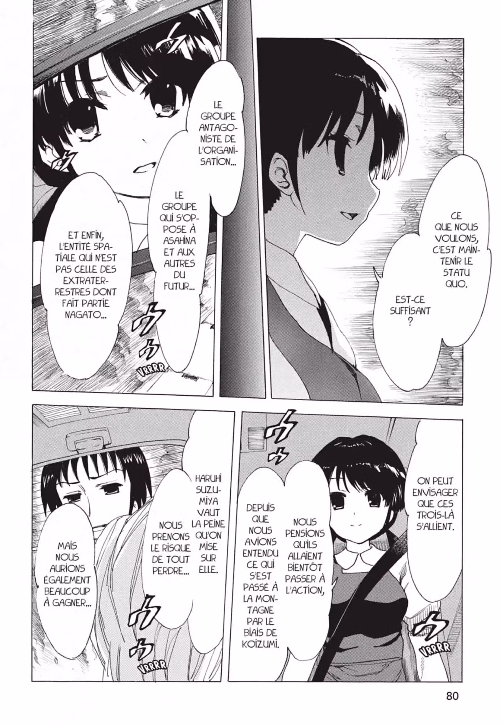 La Mélancolie de Haruhi – Brigade S.O.S Volume 15 page 82
