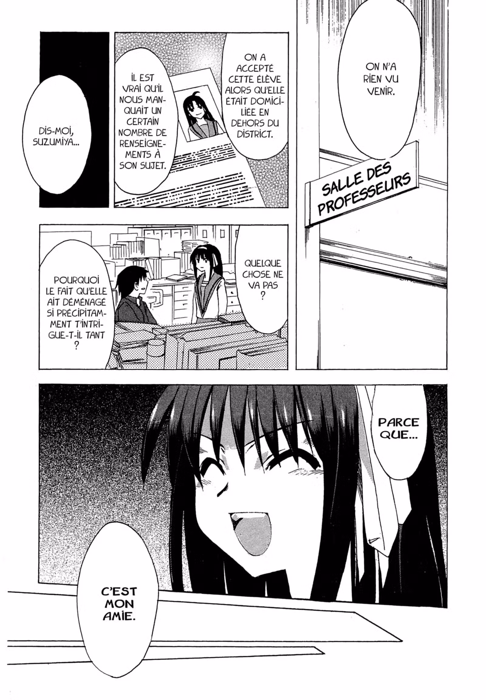 La Mélancolie de Haruhi – Brigade S.O.S Volume 1 page 104