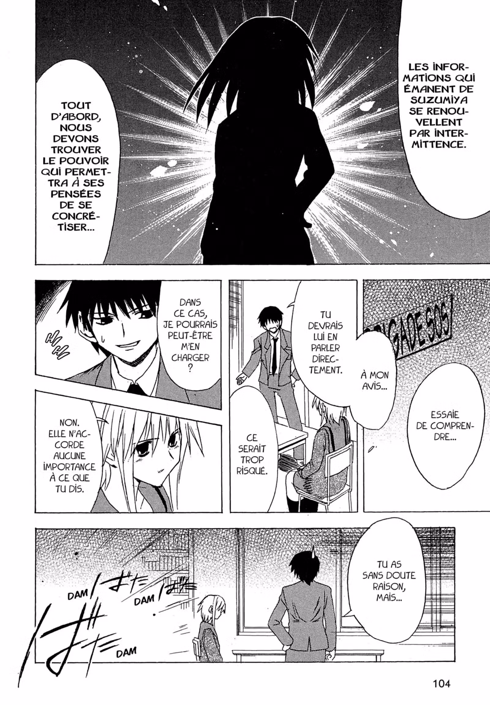 La Mélancolie de Haruhi – Brigade S.O.S Volume 1 page 106