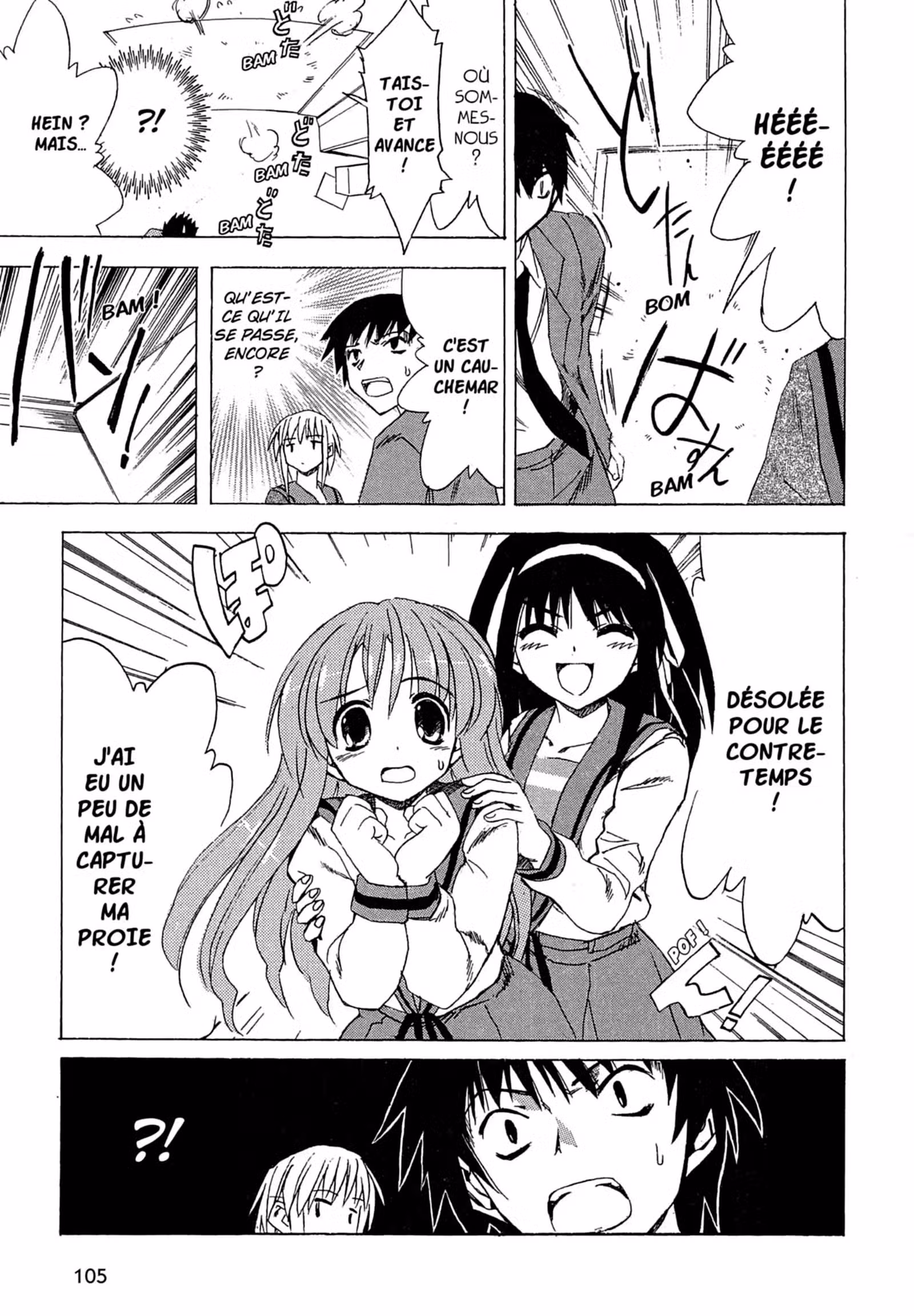 La Mélancolie de Haruhi – Brigade S.O.S Volume 1 page 107