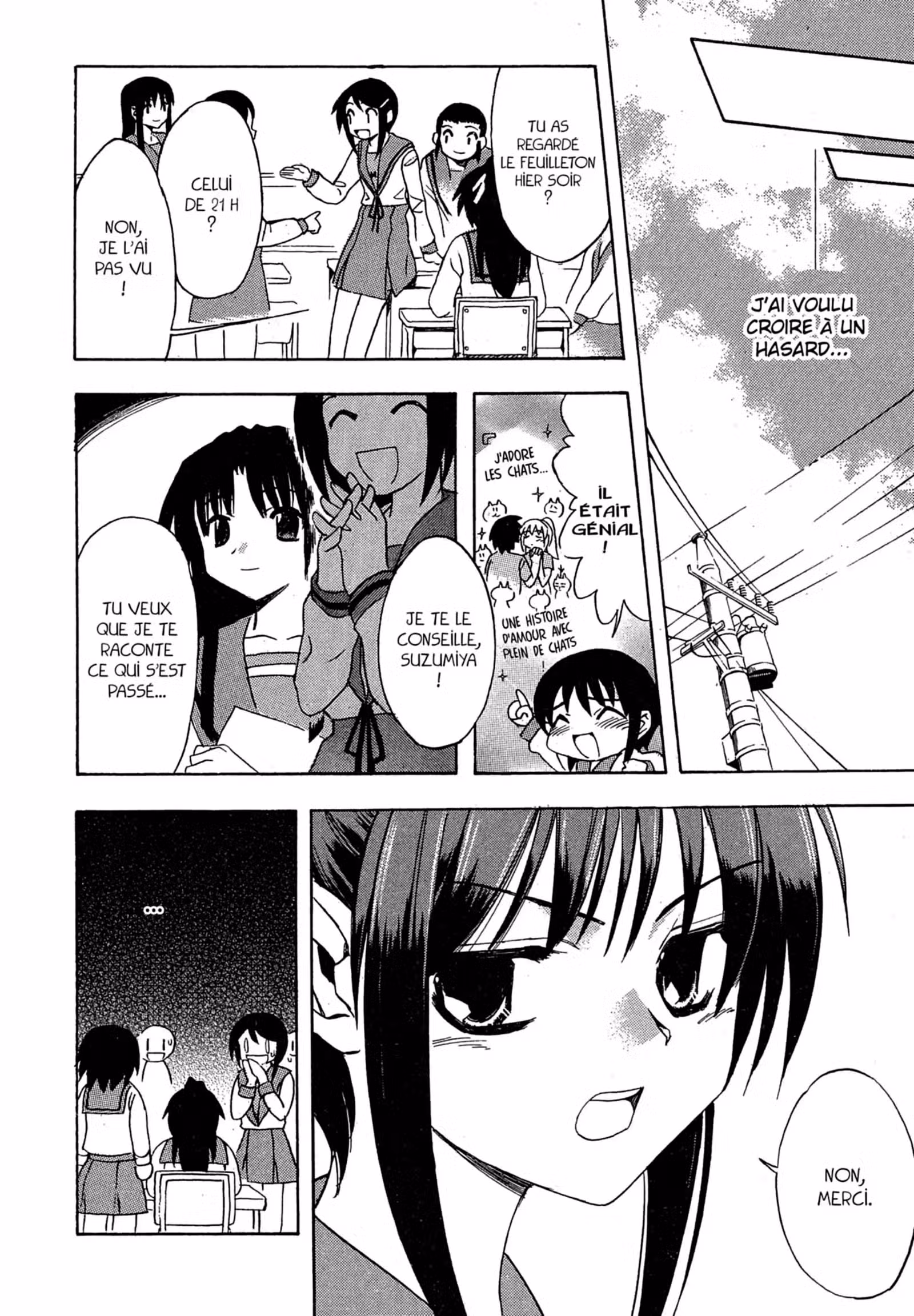 La Mélancolie de Haruhi – Brigade S.O.S Volume 1 page 12
