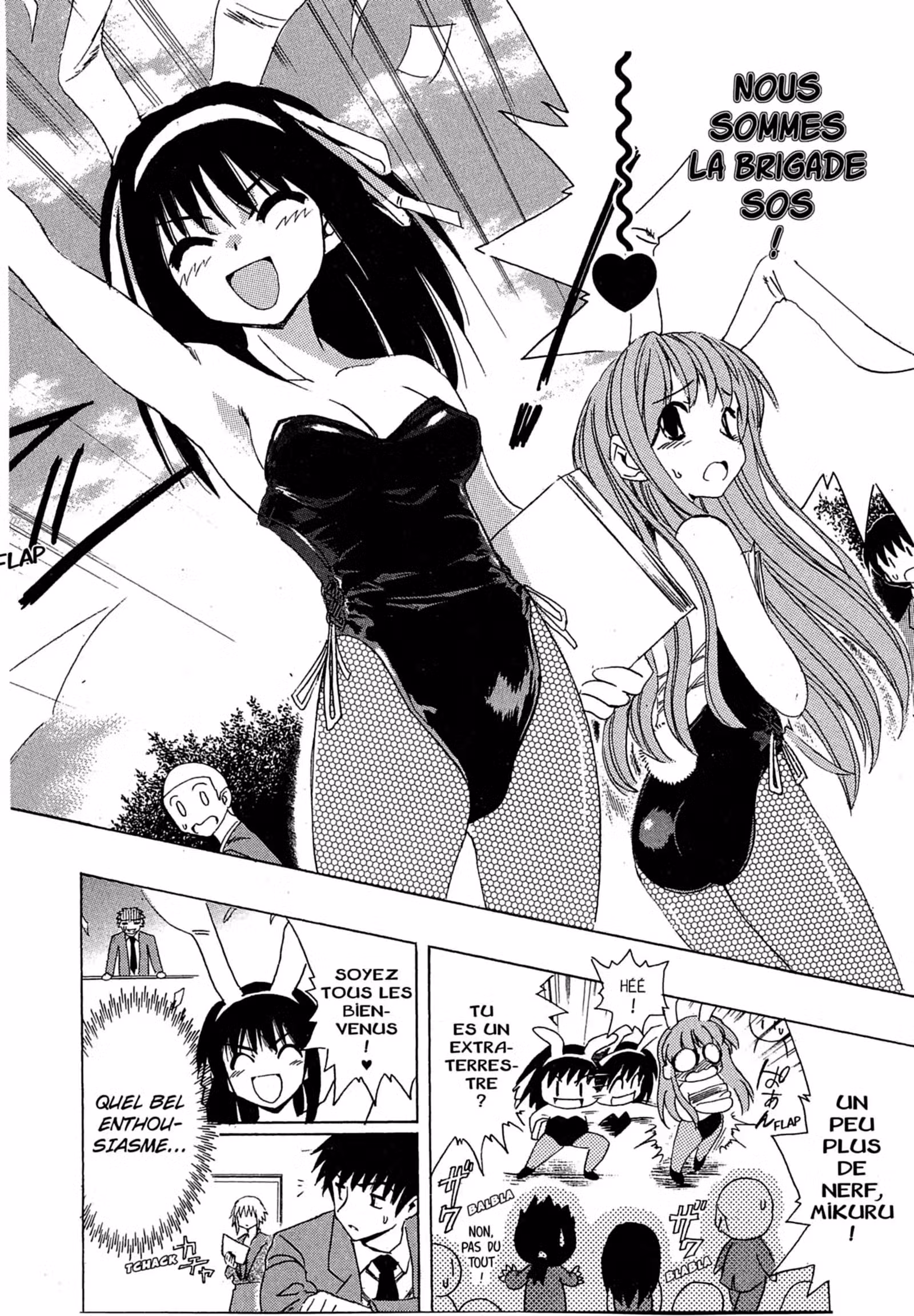 La Mélancolie de Haruhi – Brigade S.O.S Volume 1 page 120