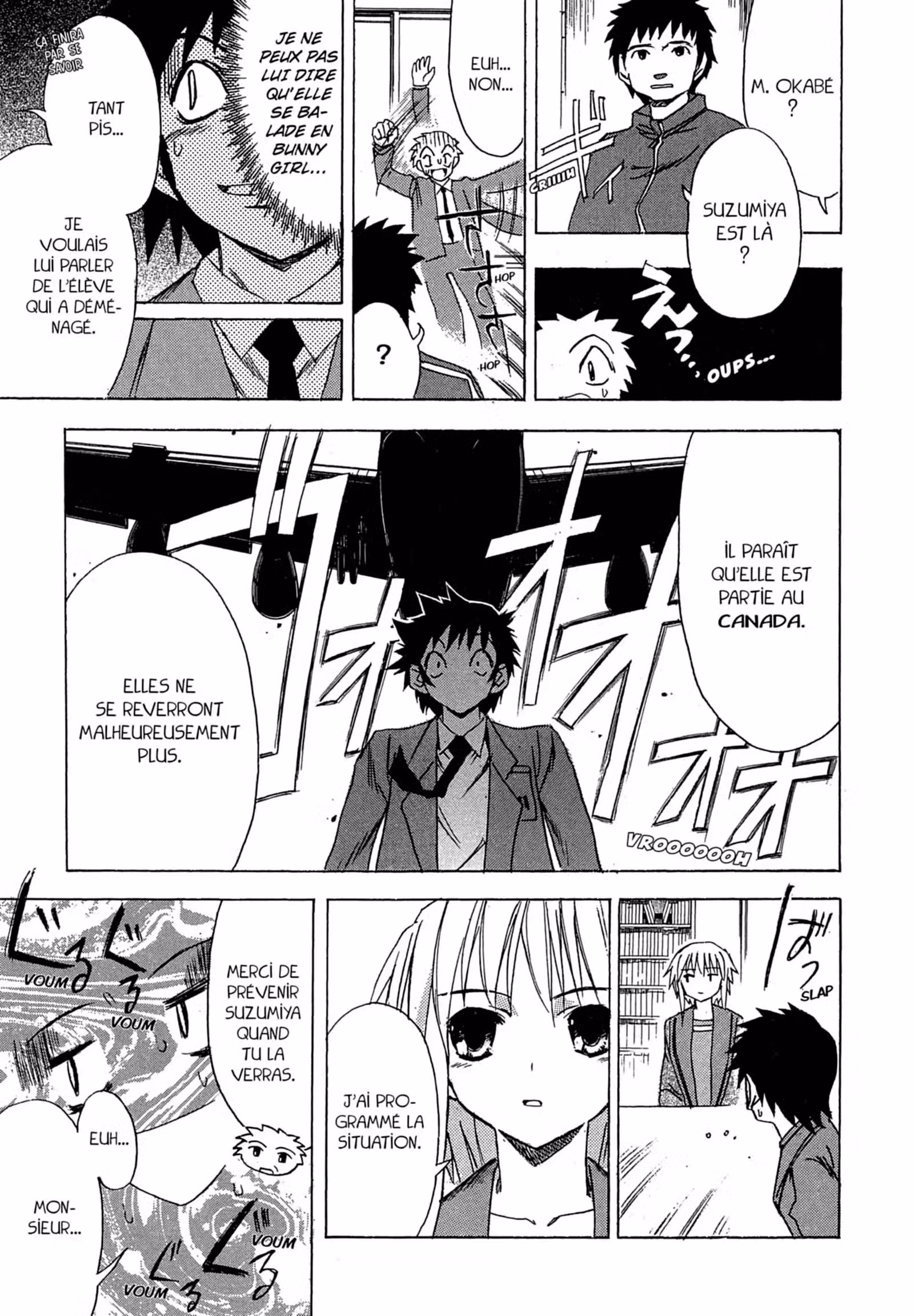 La Mélancolie de Haruhi – Brigade S.O.S Volume 1 page 123