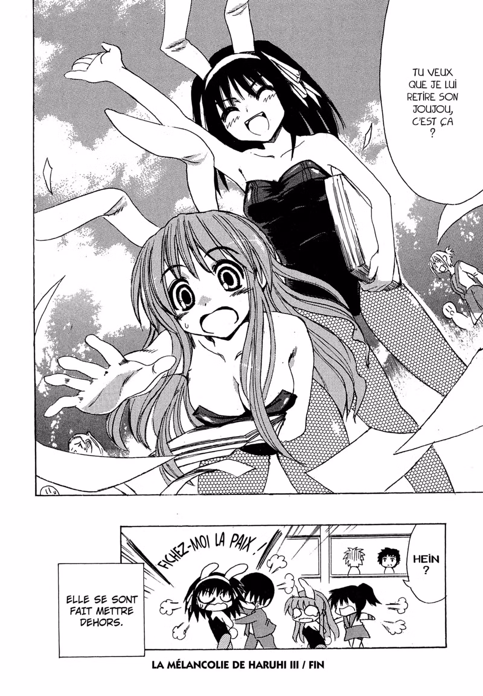 La Mélancolie de Haruhi – Brigade S.O.S Volume 1 page 124
