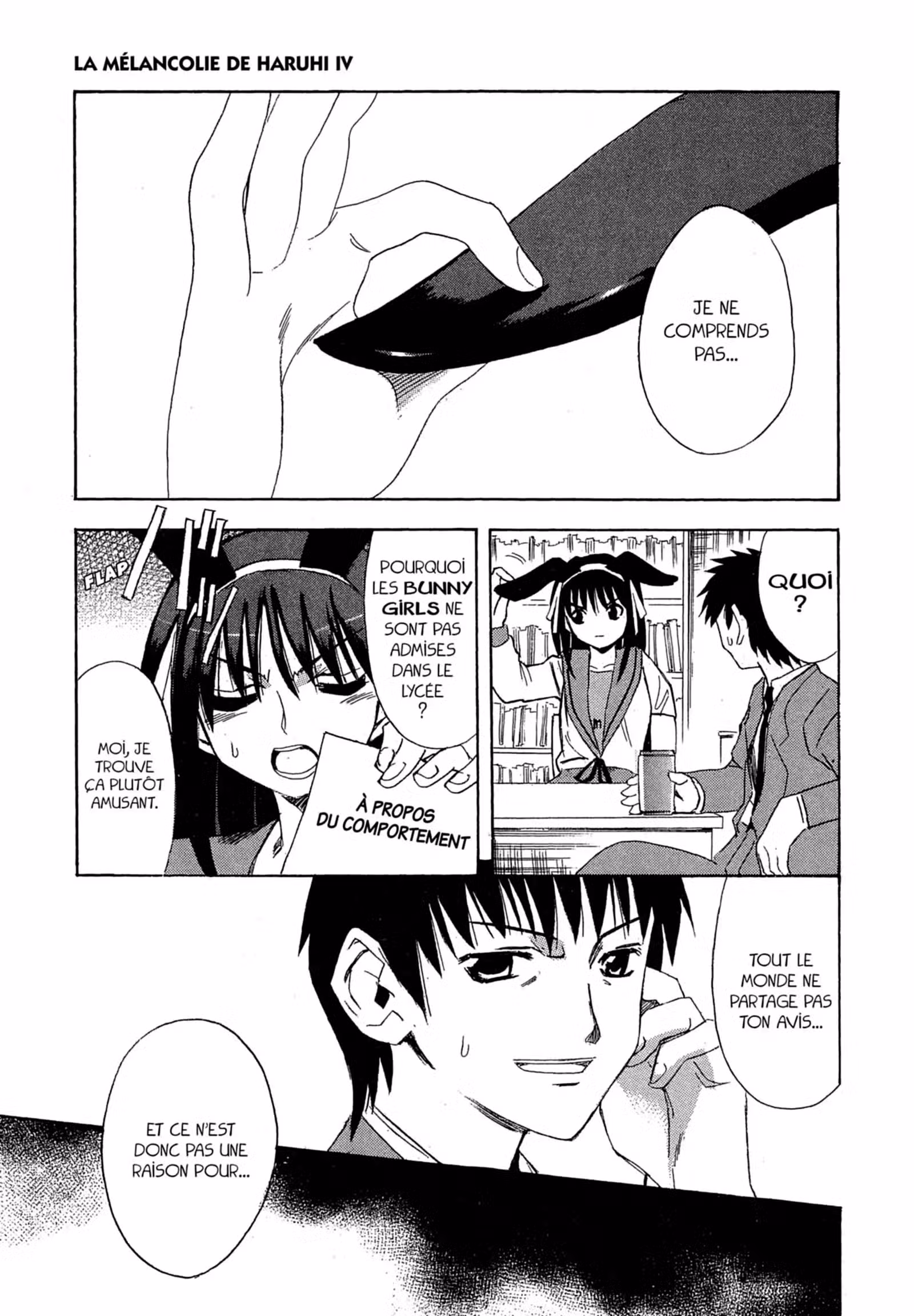 La Mélancolie de Haruhi – Brigade S.O.S Volume 1 page 125