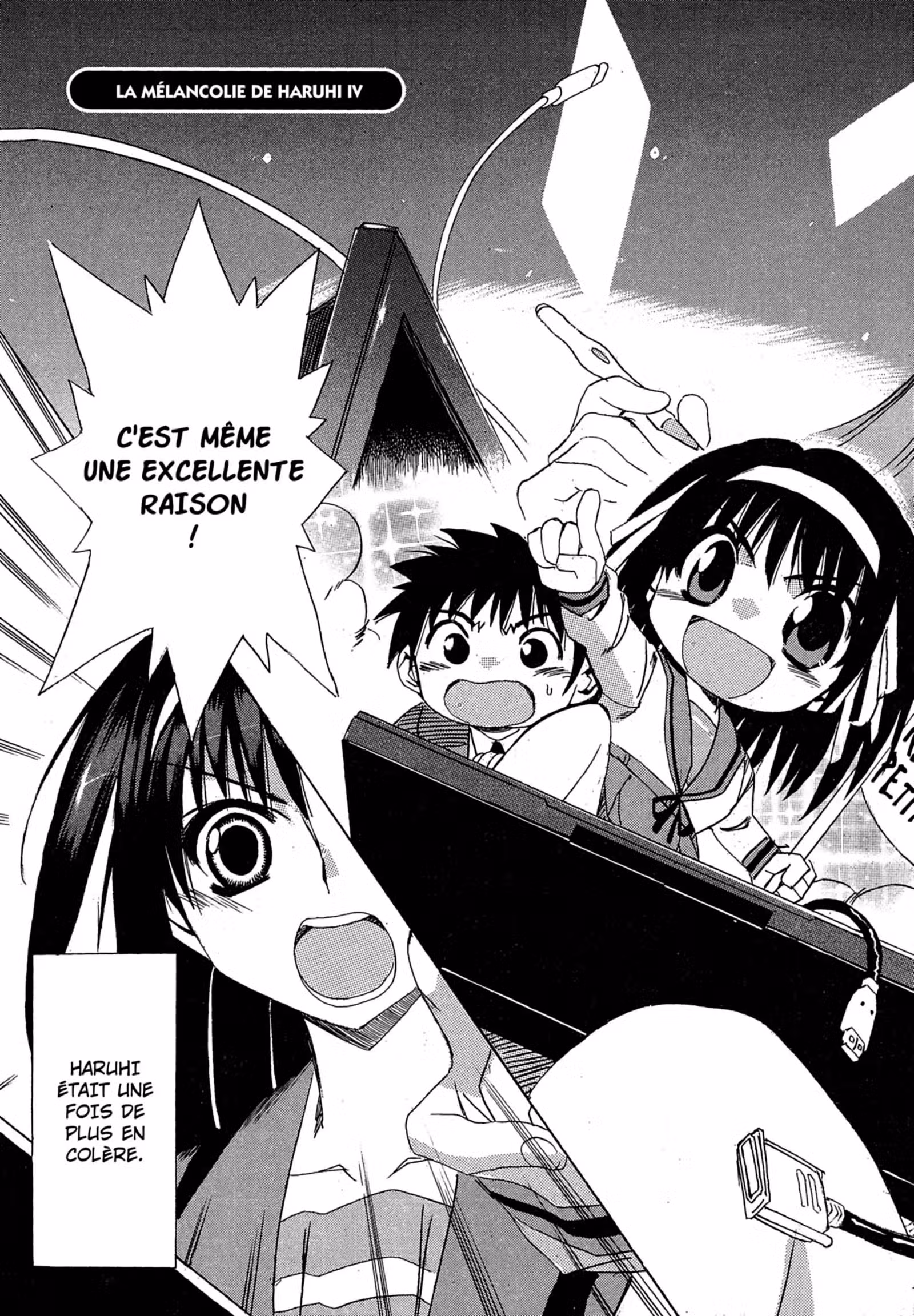 La Mélancolie de Haruhi – Brigade S.O.S Volume 1 page 127