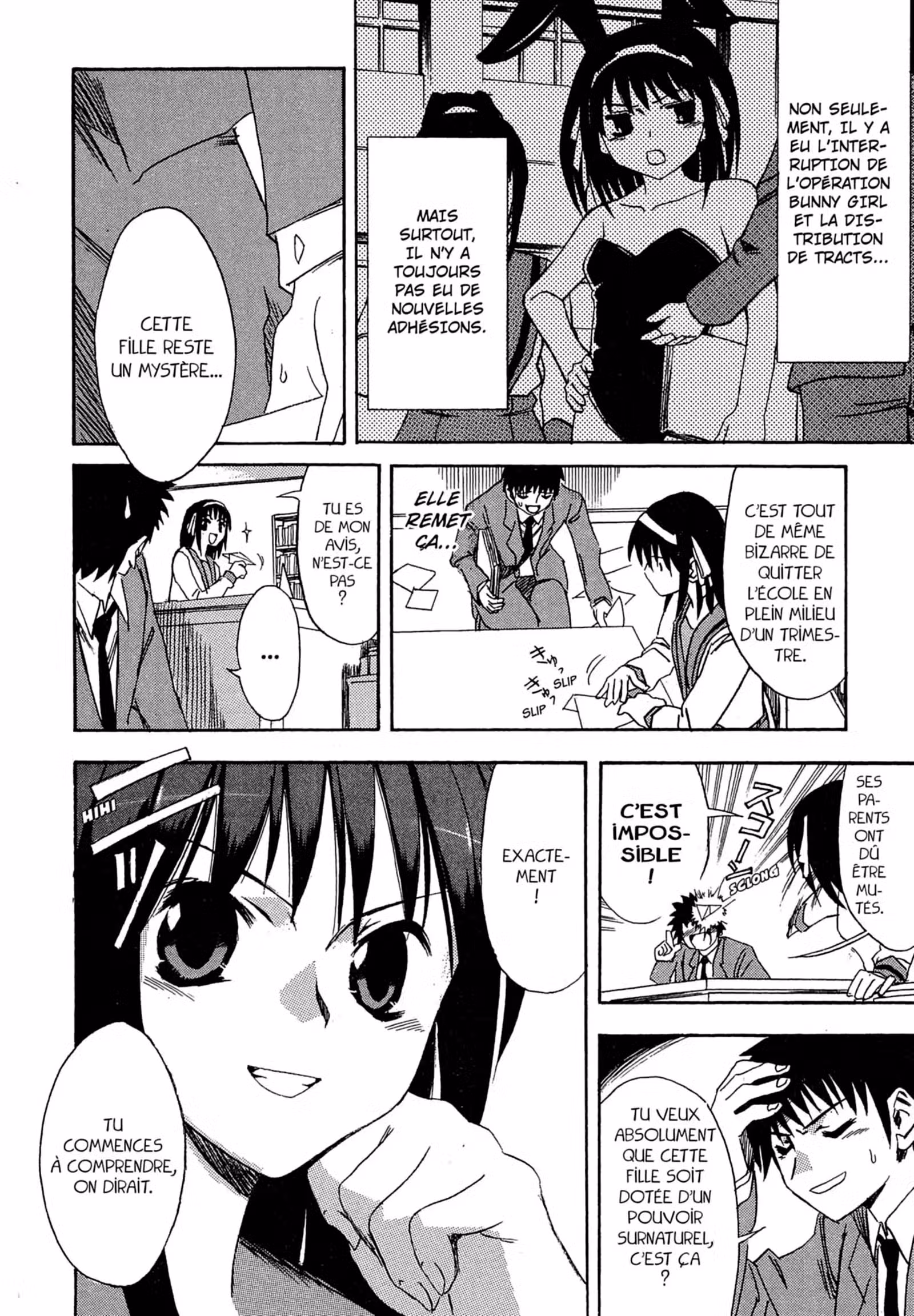 La Mélancolie de Haruhi – Brigade S.O.S Volume 1 page 128