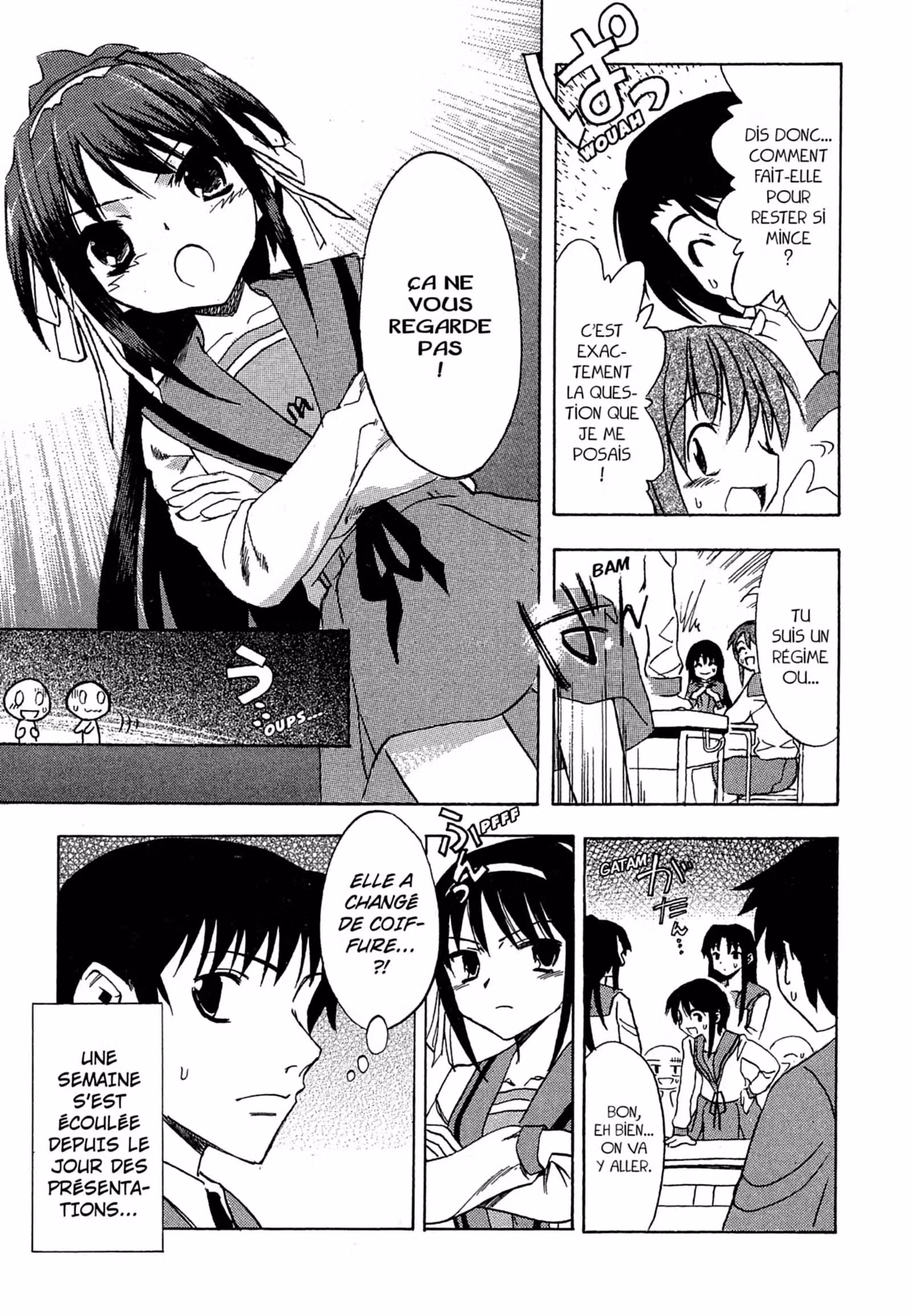 La Mélancolie de Haruhi – Brigade S.O.S Volume 1 page 13