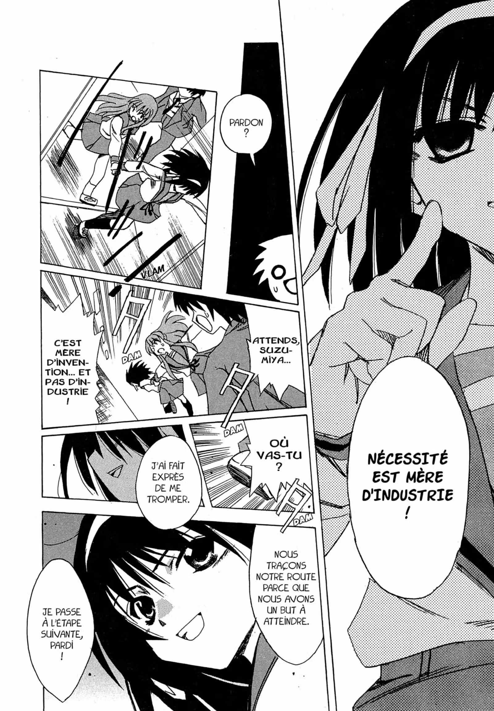 La Mélancolie de Haruhi – Brigade S.O.S Volume 1 page 134