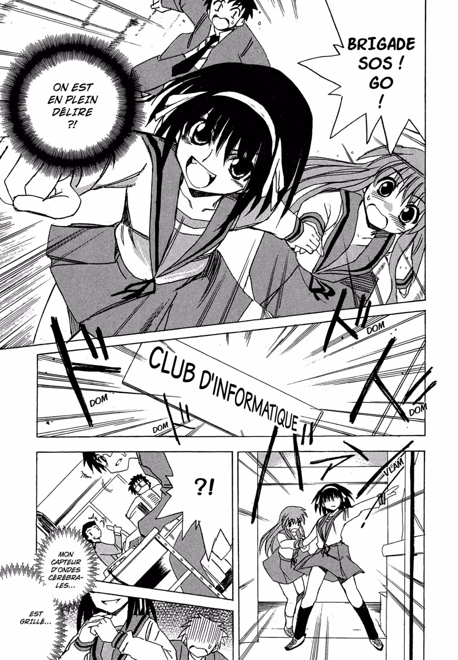 La Mélancolie de Haruhi – Brigade S.O.S Volume 1 page 135