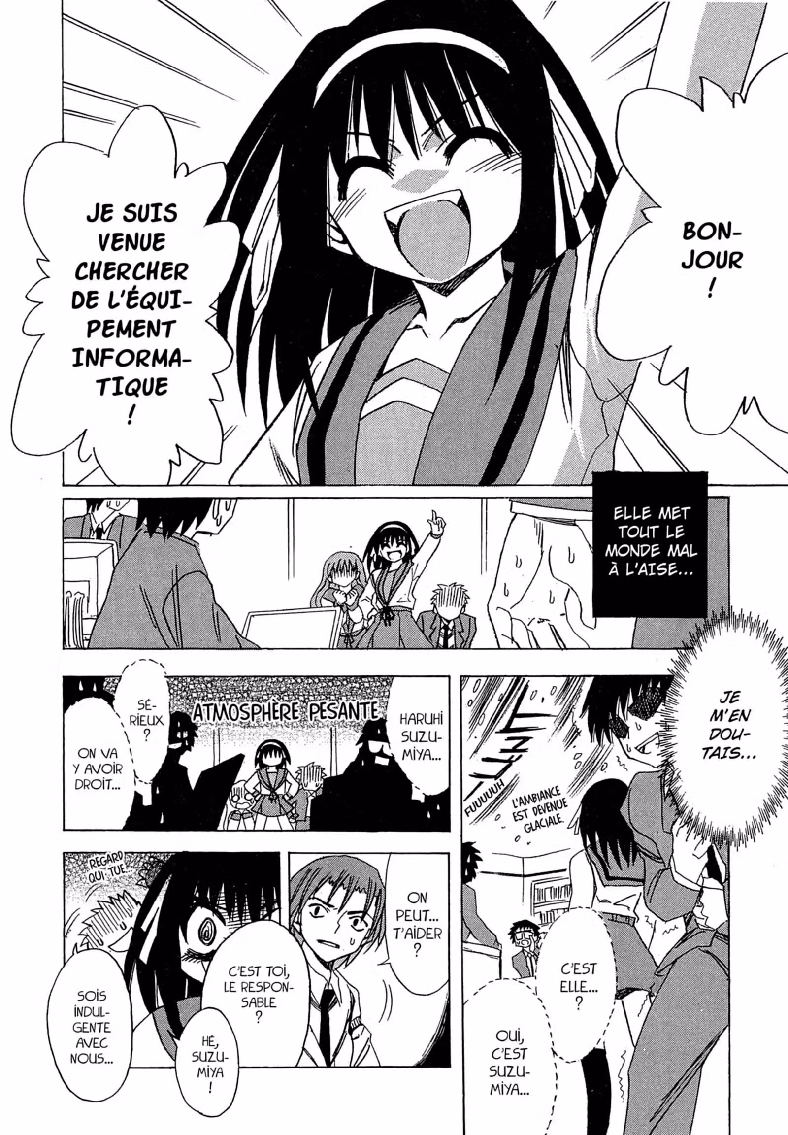 La Mélancolie de Haruhi – Brigade S.O.S Volume 1 page 136