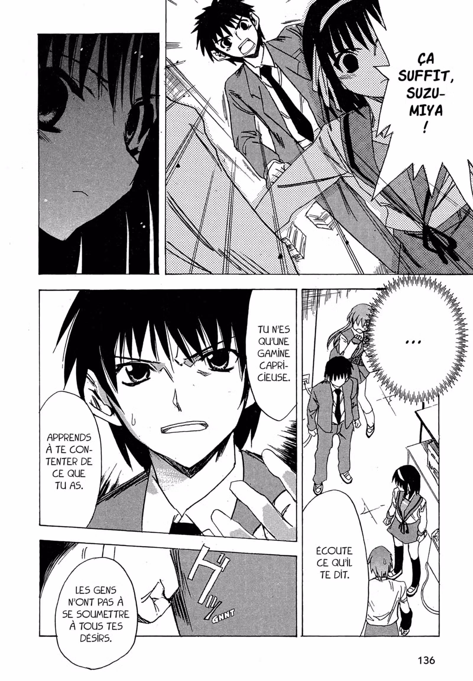 La Mélancolie de Haruhi – Brigade S.O.S Volume 1 page 138