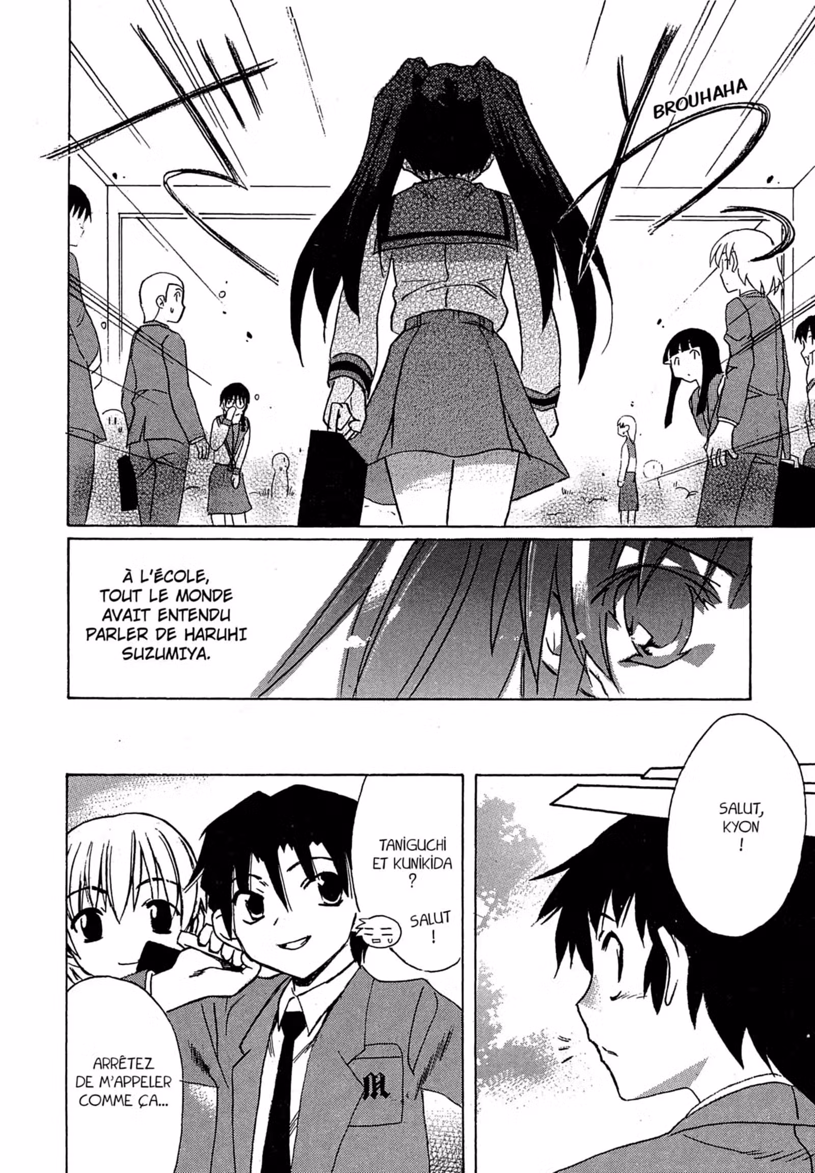 La Mélancolie de Haruhi – Brigade S.O.S Volume 1 page 14