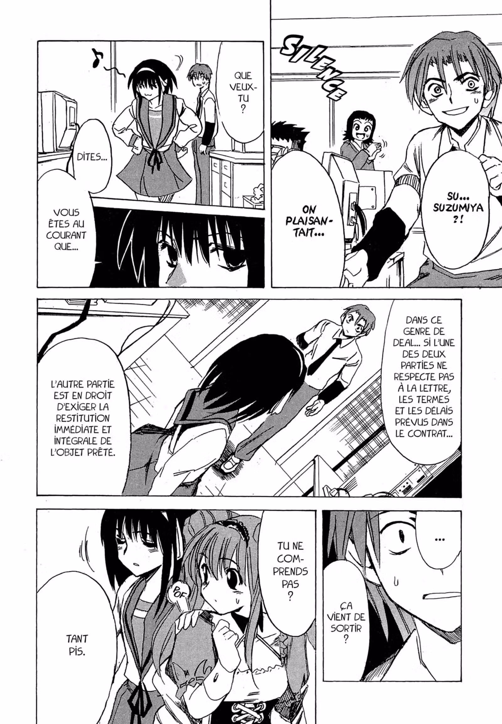 La Mélancolie de Haruhi – Brigade S.O.S Volume 1 page 150