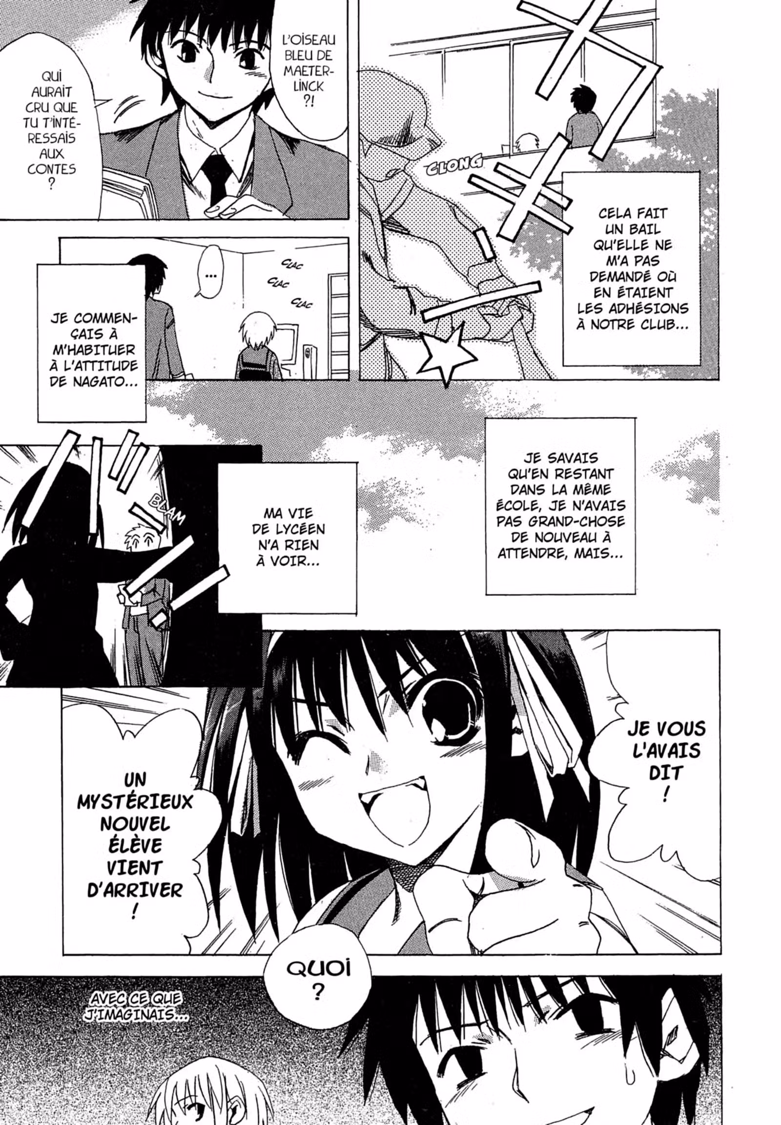 La Mélancolie de Haruhi – Brigade S.O.S Volume 1 page 161
