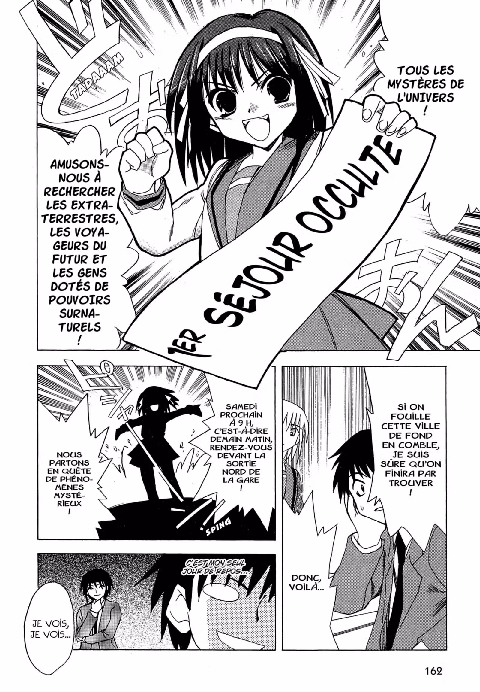 La Mélancolie de Haruhi – Brigade S.O.S Volume 1 page 164