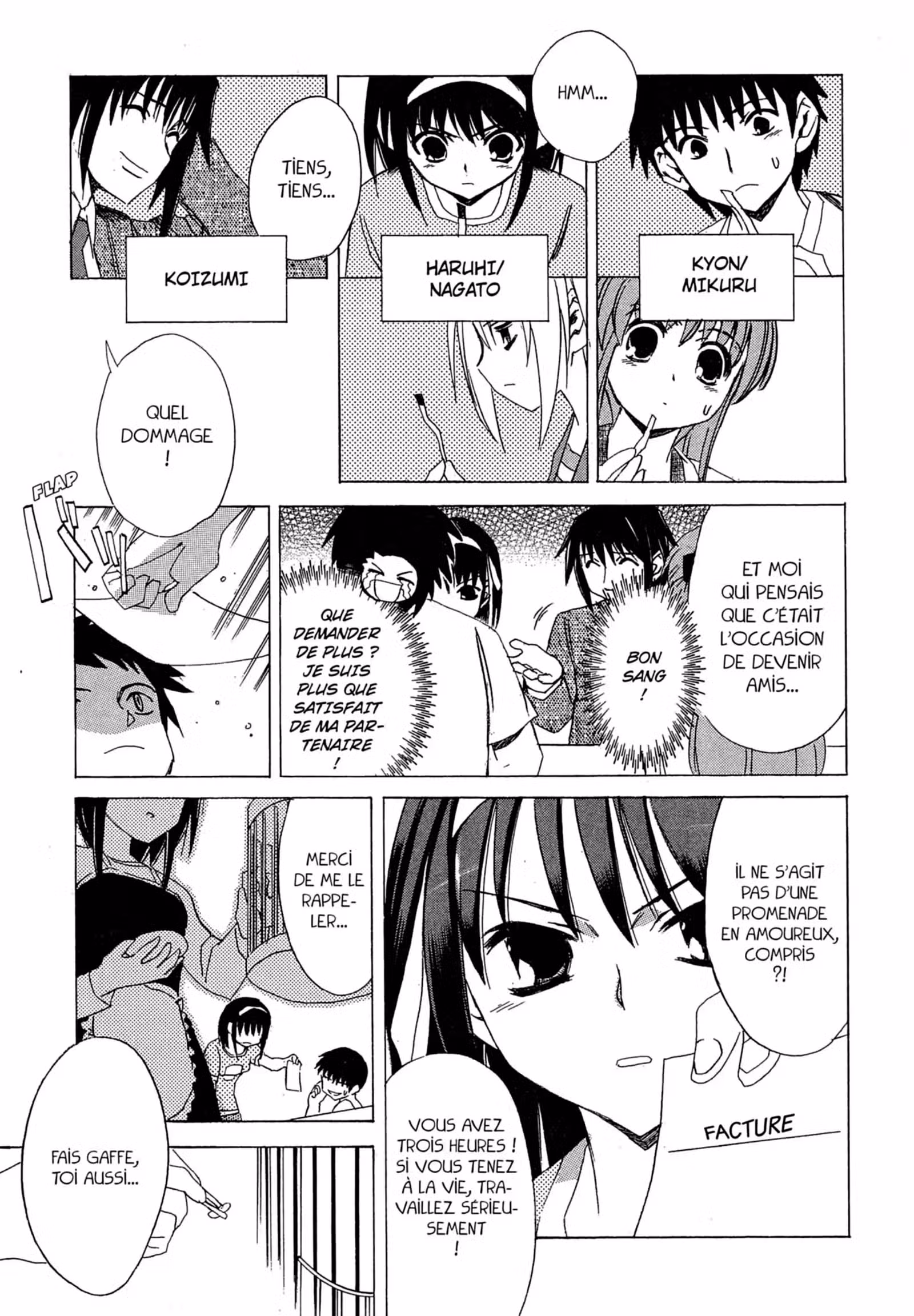 La Mélancolie de Haruhi – Brigade S.O.S Volume 1 page 171