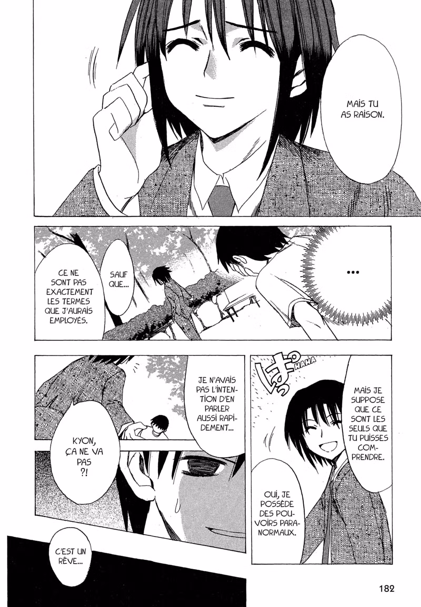 La Mélancolie de Haruhi – Brigade S.O.S Volume 1 page 184