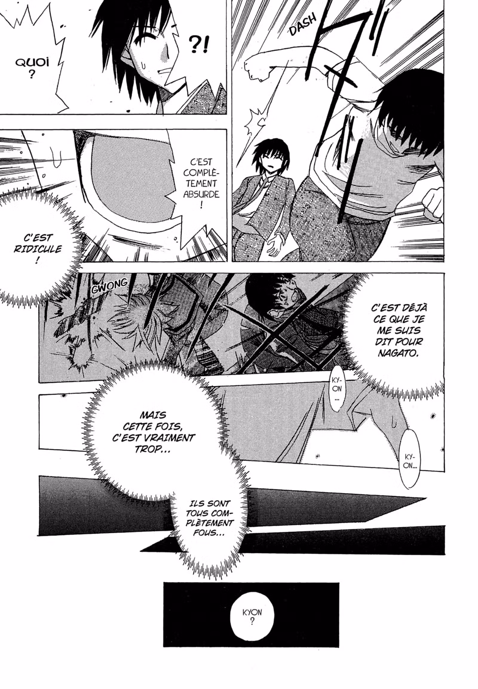 La Mélancolie de Haruhi – Brigade S.O.S Volume 1 page 185