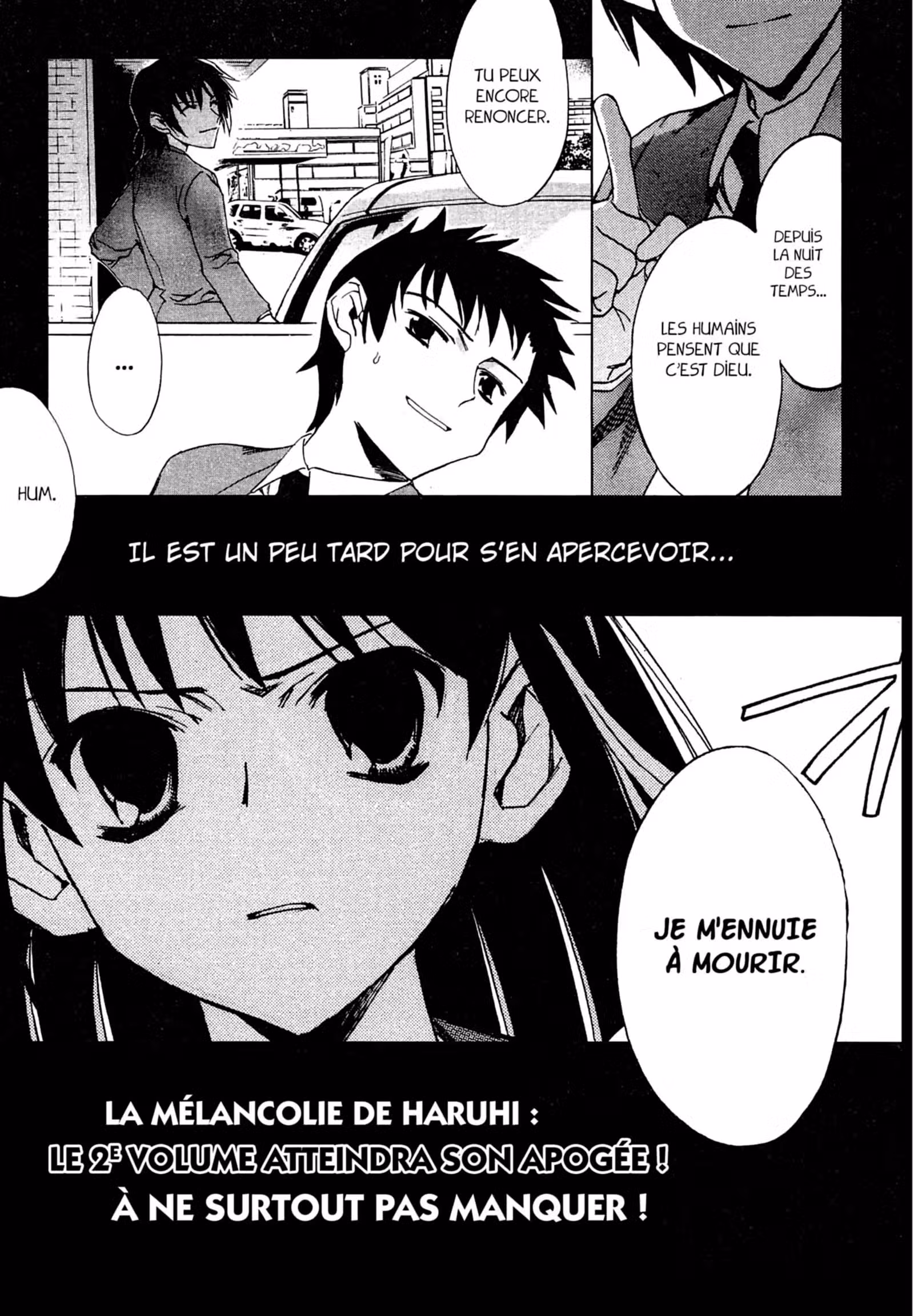 La Mélancolie de Haruhi – Brigade S.O.S Volume 1 page 195
