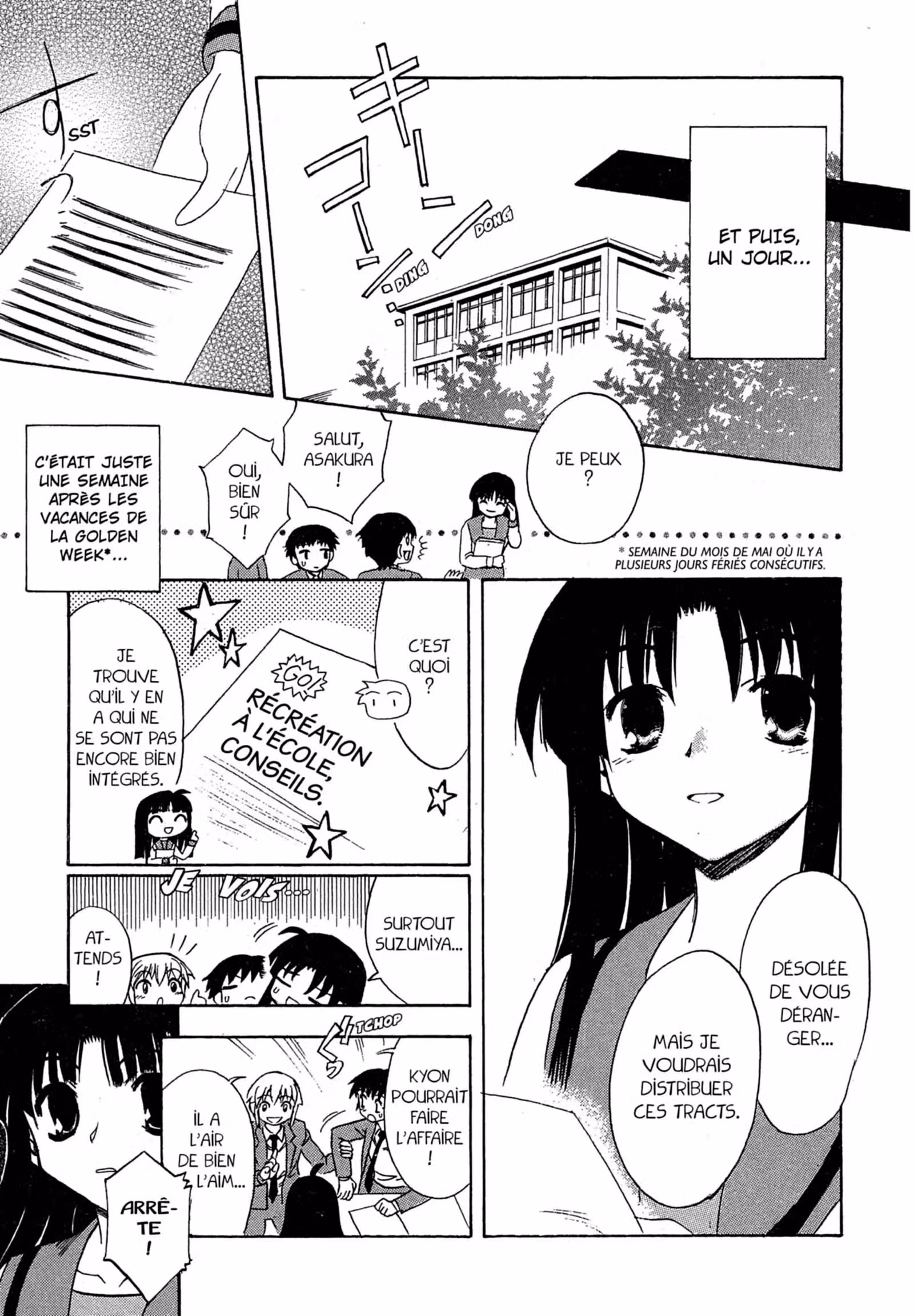 La Mélancolie de Haruhi – Brigade S.O.S Volume 1 page 21