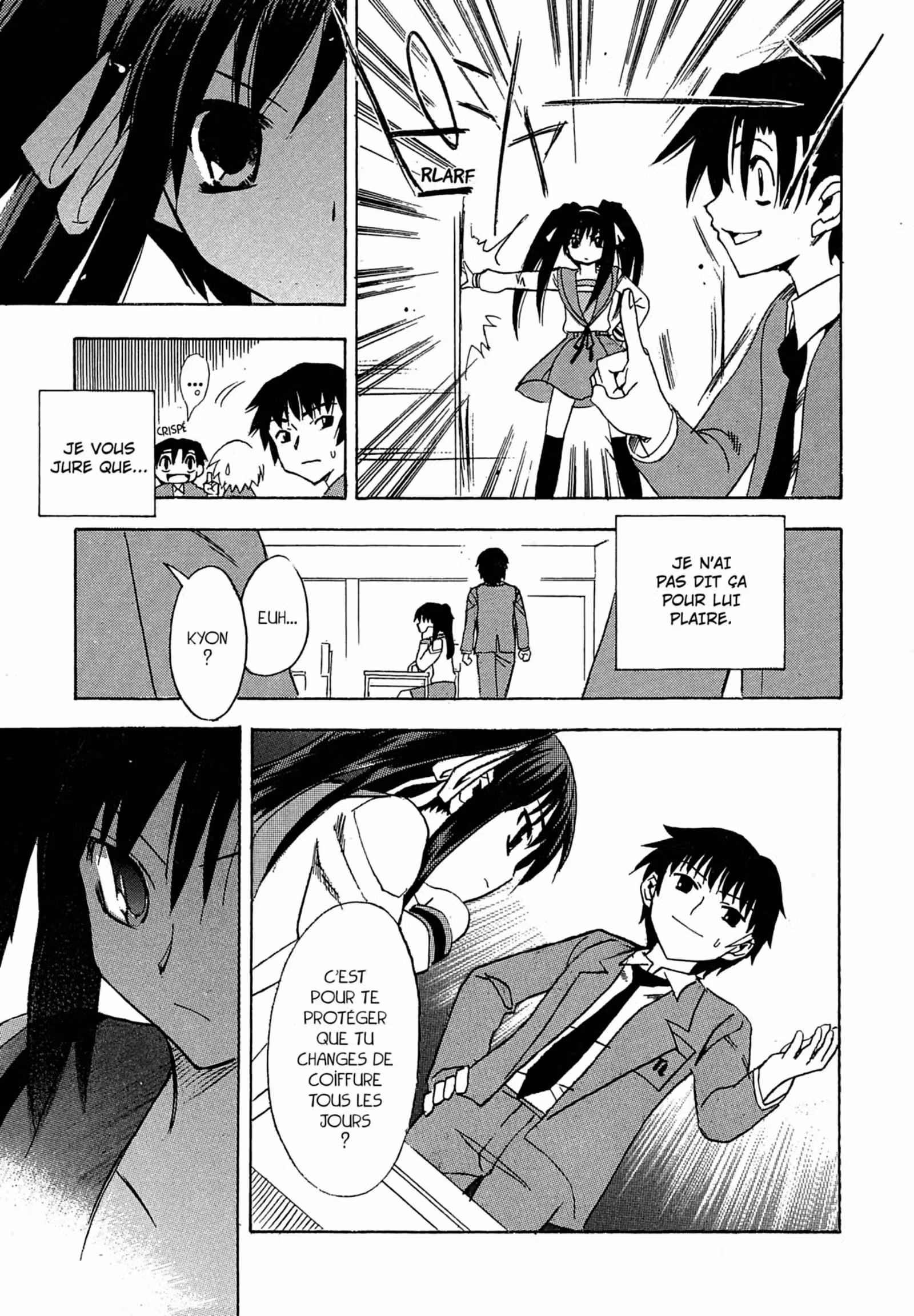 La Mélancolie de Haruhi – Brigade S.O.S Volume 1 page 23