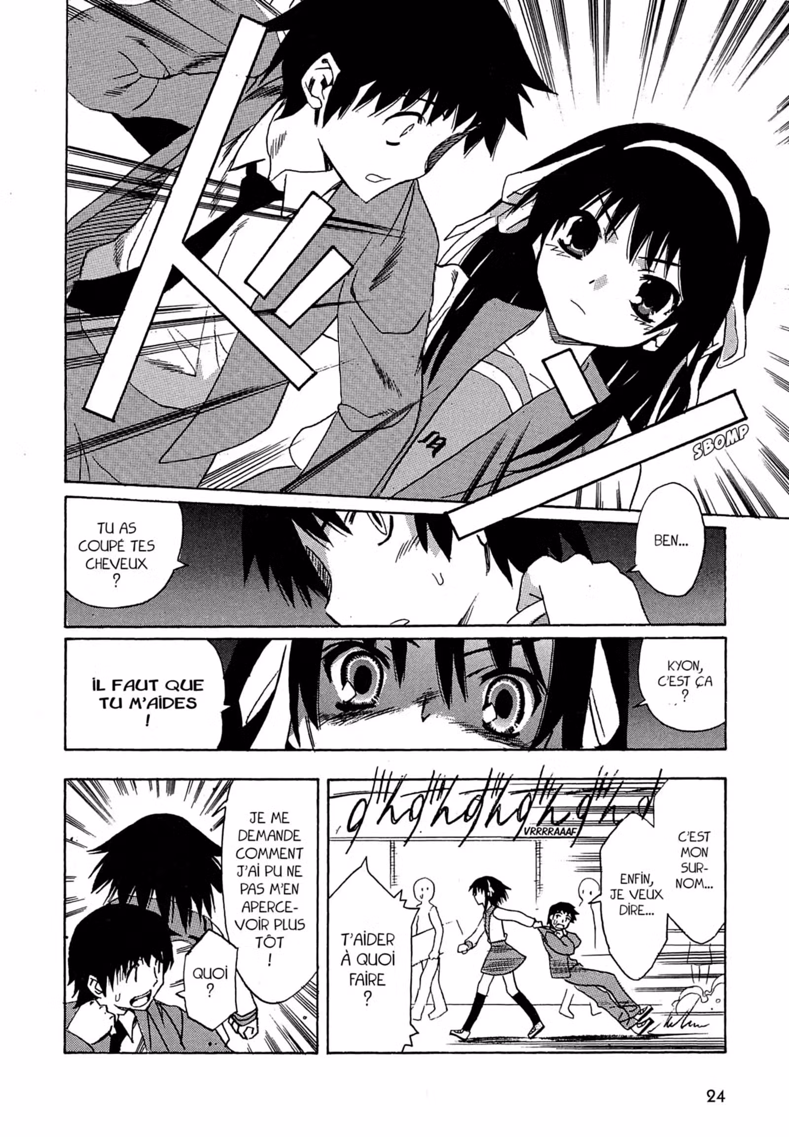 La Mélancolie de Haruhi – Brigade S.O.S Volume 1 page 26