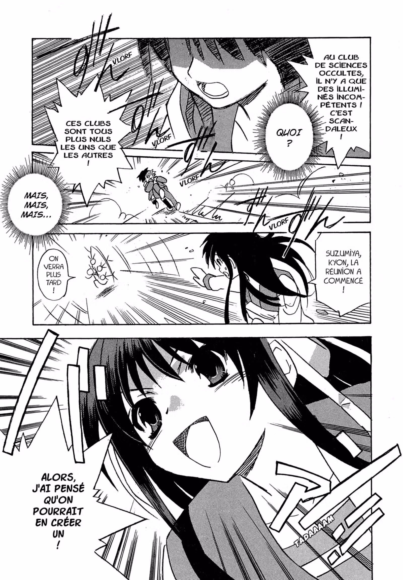 La Mélancolie de Haruhi – Brigade S.O.S Volume 1 page 27