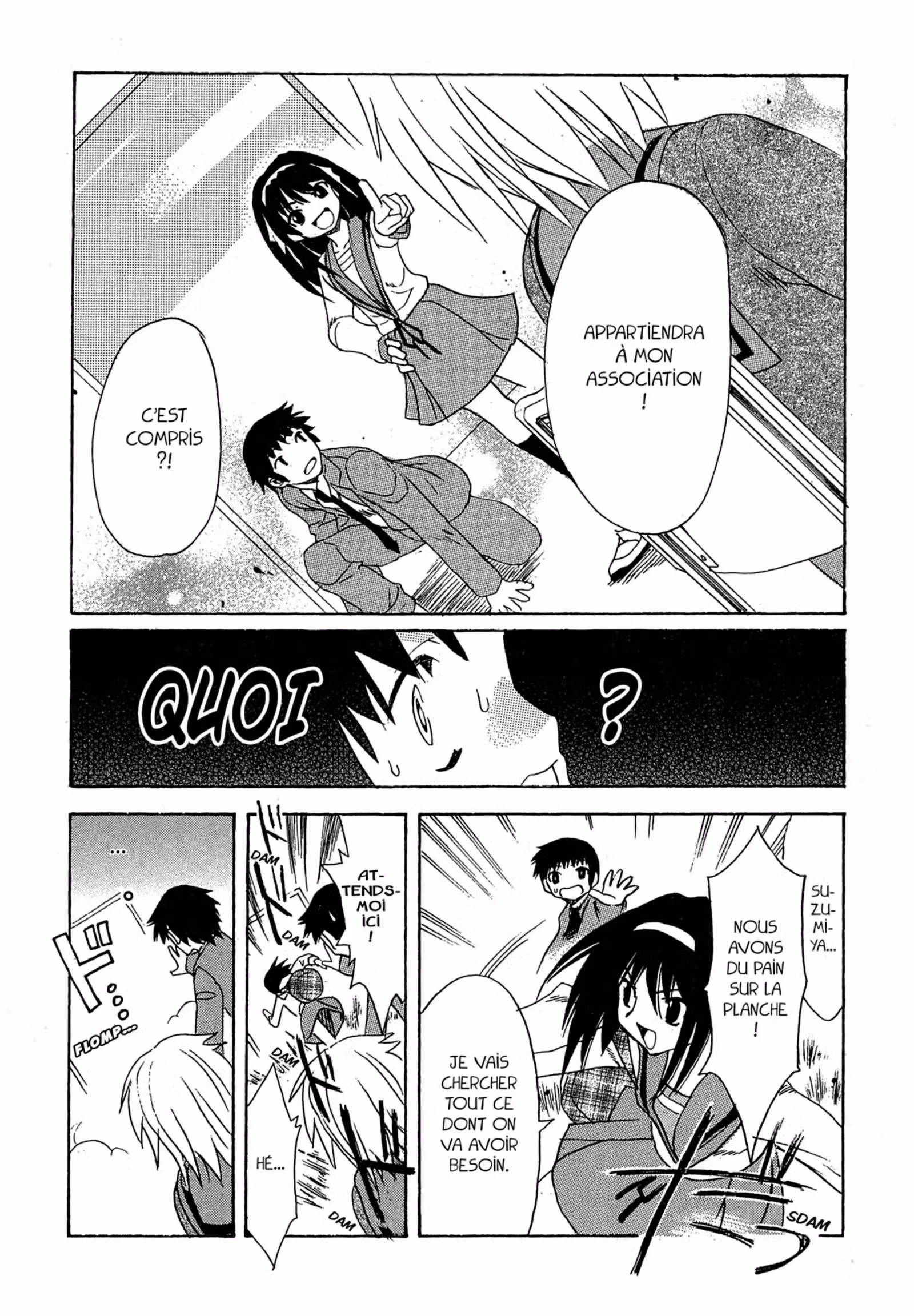 La Mélancolie de Haruhi – Brigade S.O.S Volume 1 page 30
