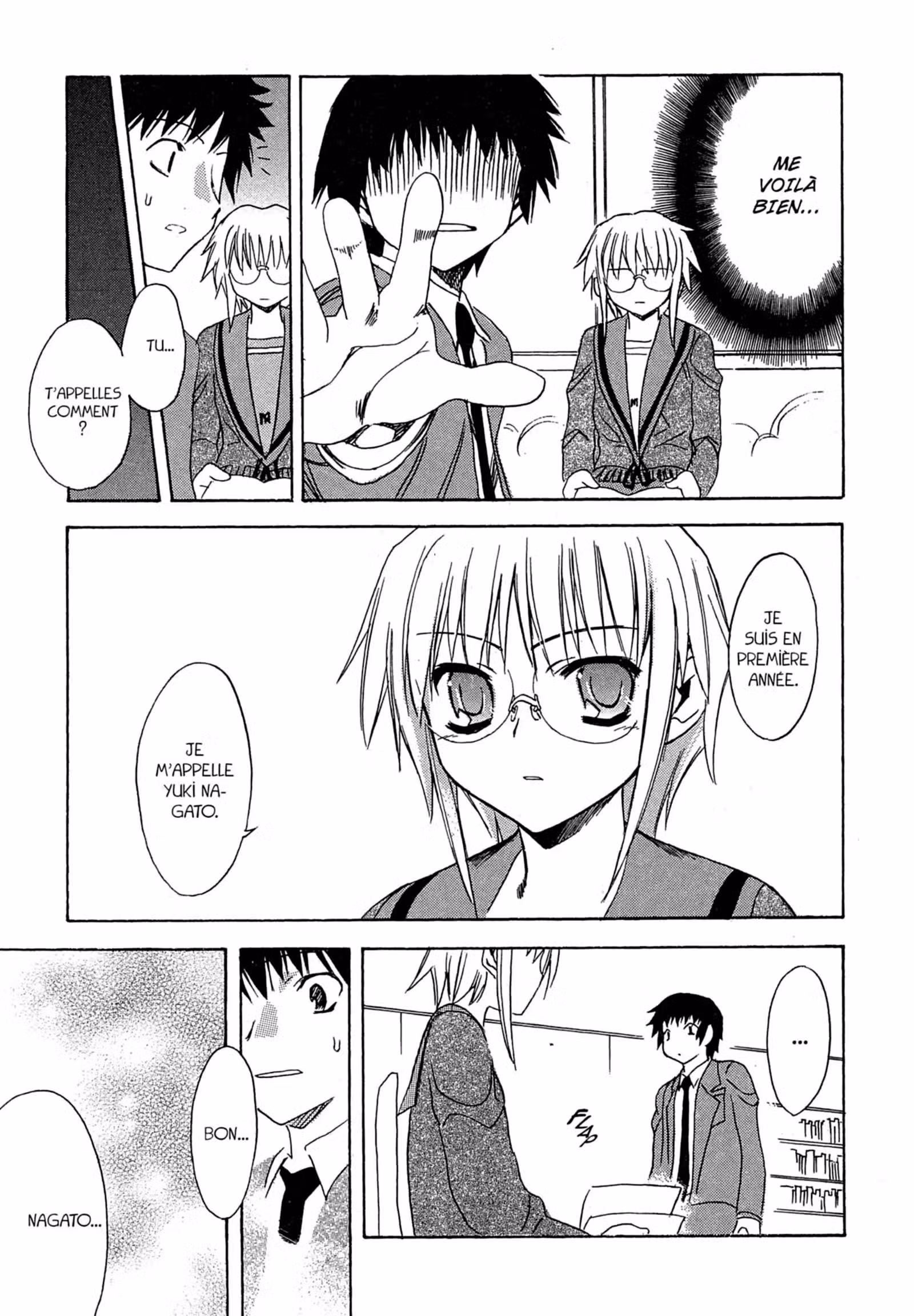 La Mélancolie de Haruhi – Brigade S.O.S Volume 1 page 31