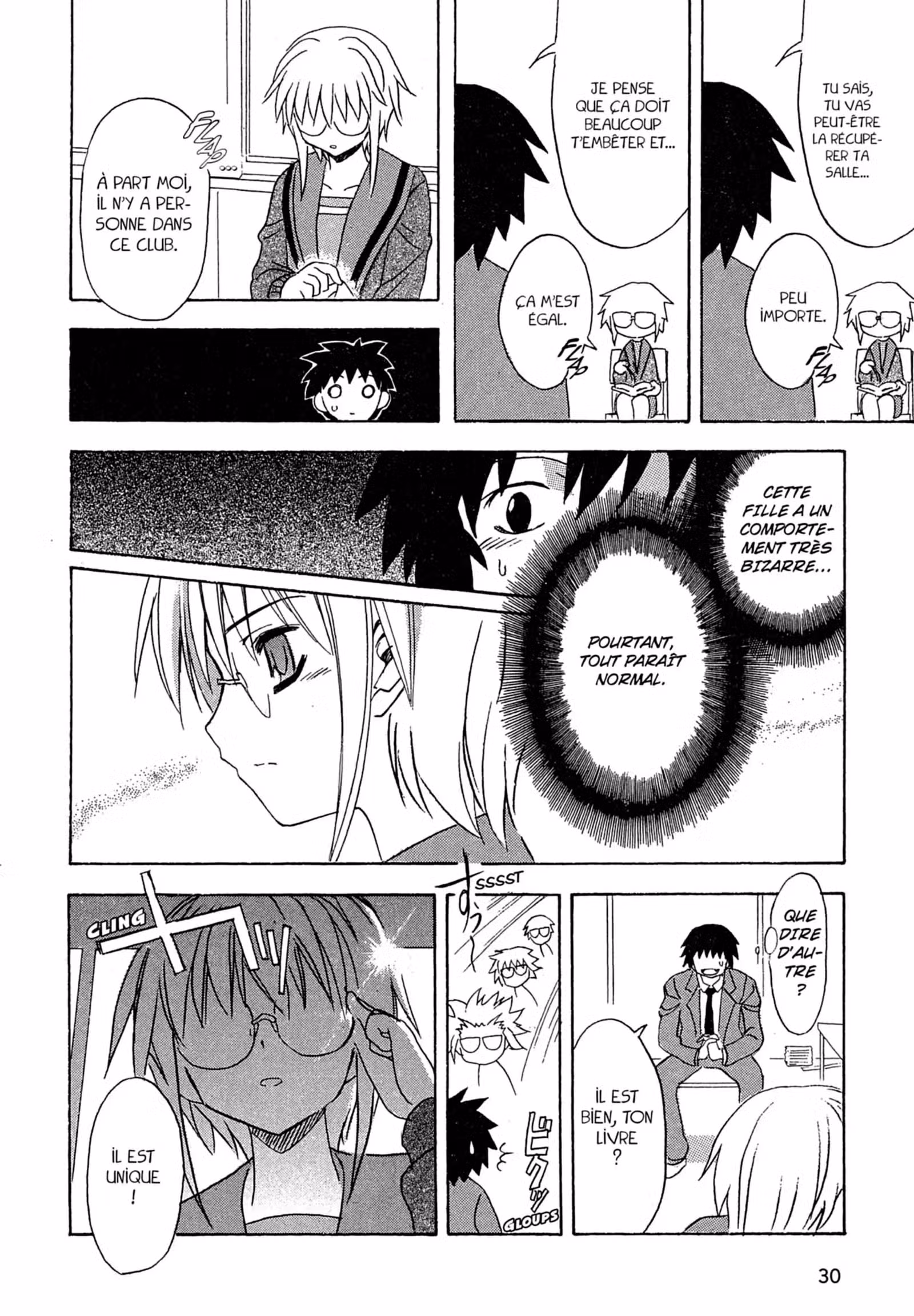 La Mélancolie de Haruhi – Brigade S.O.S Volume 1 page 32