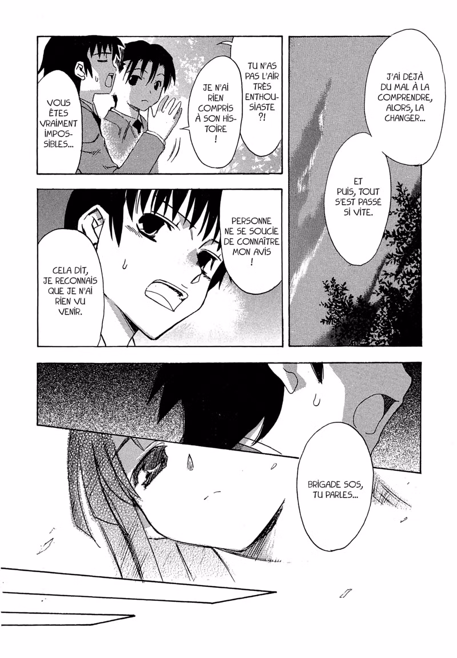 La Mélancolie de Haruhi – Brigade S.O.S Volume 1 page 36