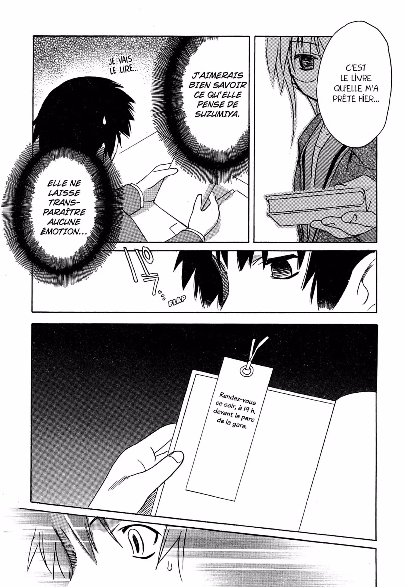 La Mélancolie de Haruhi – Brigade S.O.S Volume 1 page 45