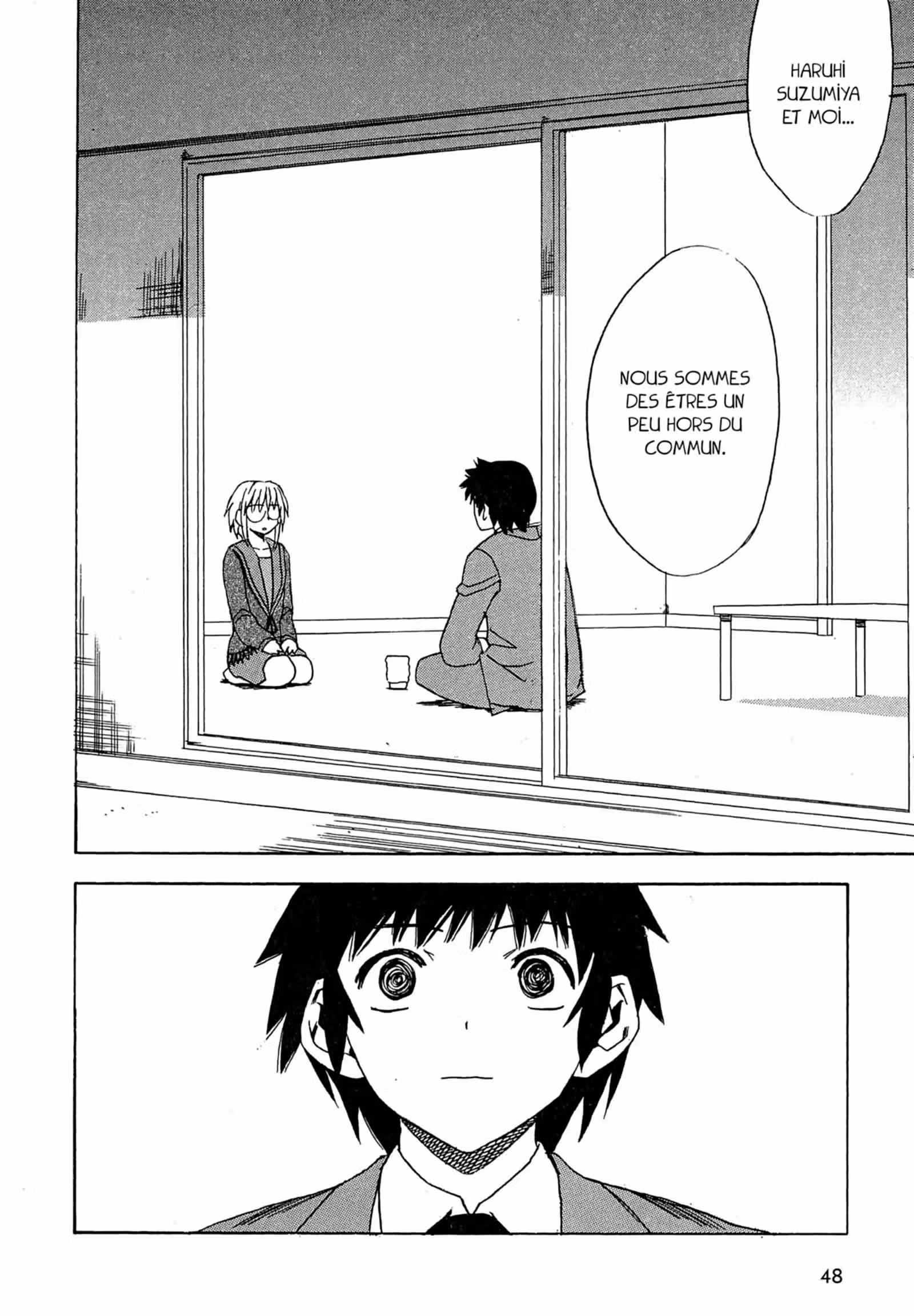 La Mélancolie de Haruhi – Brigade S.O.S Volume 1 page 50