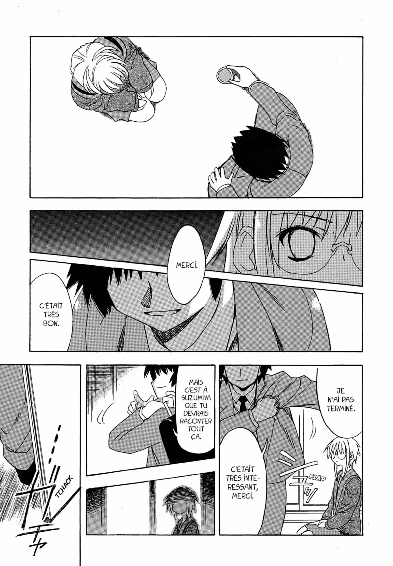 La Mélancolie de Haruhi – Brigade S.O.S Volume 1 page 55